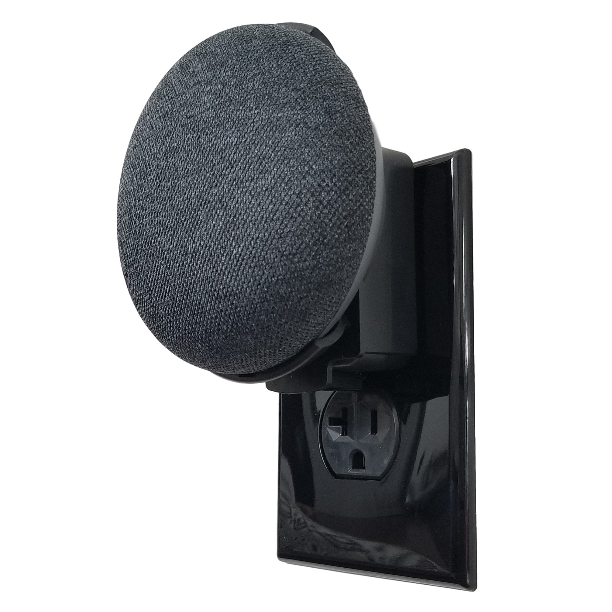 Dot Genie Google Home Mini (1St Gen) Backpack: The Simplest And Cleanest Outlet Wall Mount Hanger Stand For Home Mini (1St Gen)   No Cord Wrapping Required   Designed In Usa (Black)