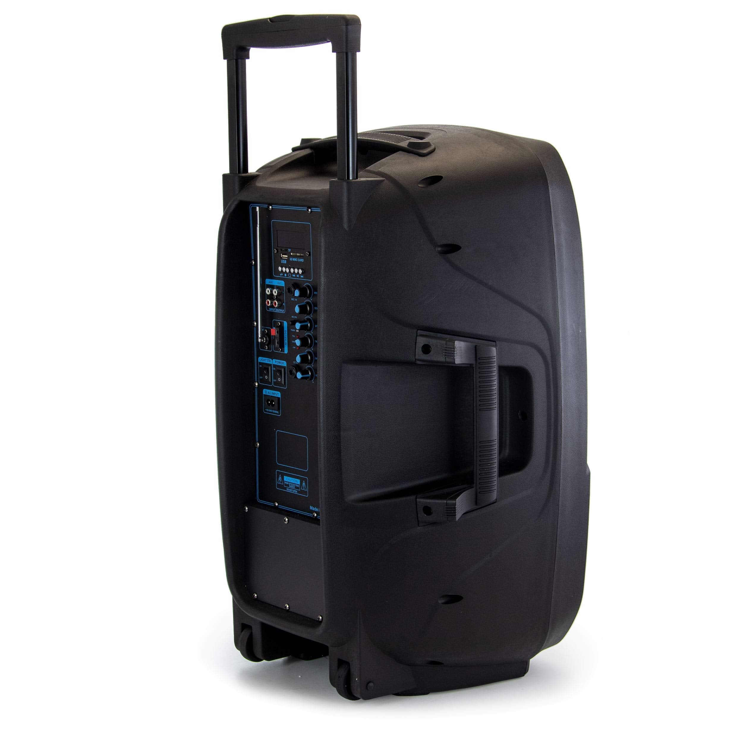 Befree Sound Bfs 6100 Bluetooth Tailgate Speaker With Sound/Volume Reactive Lights, Blue (93092772M)