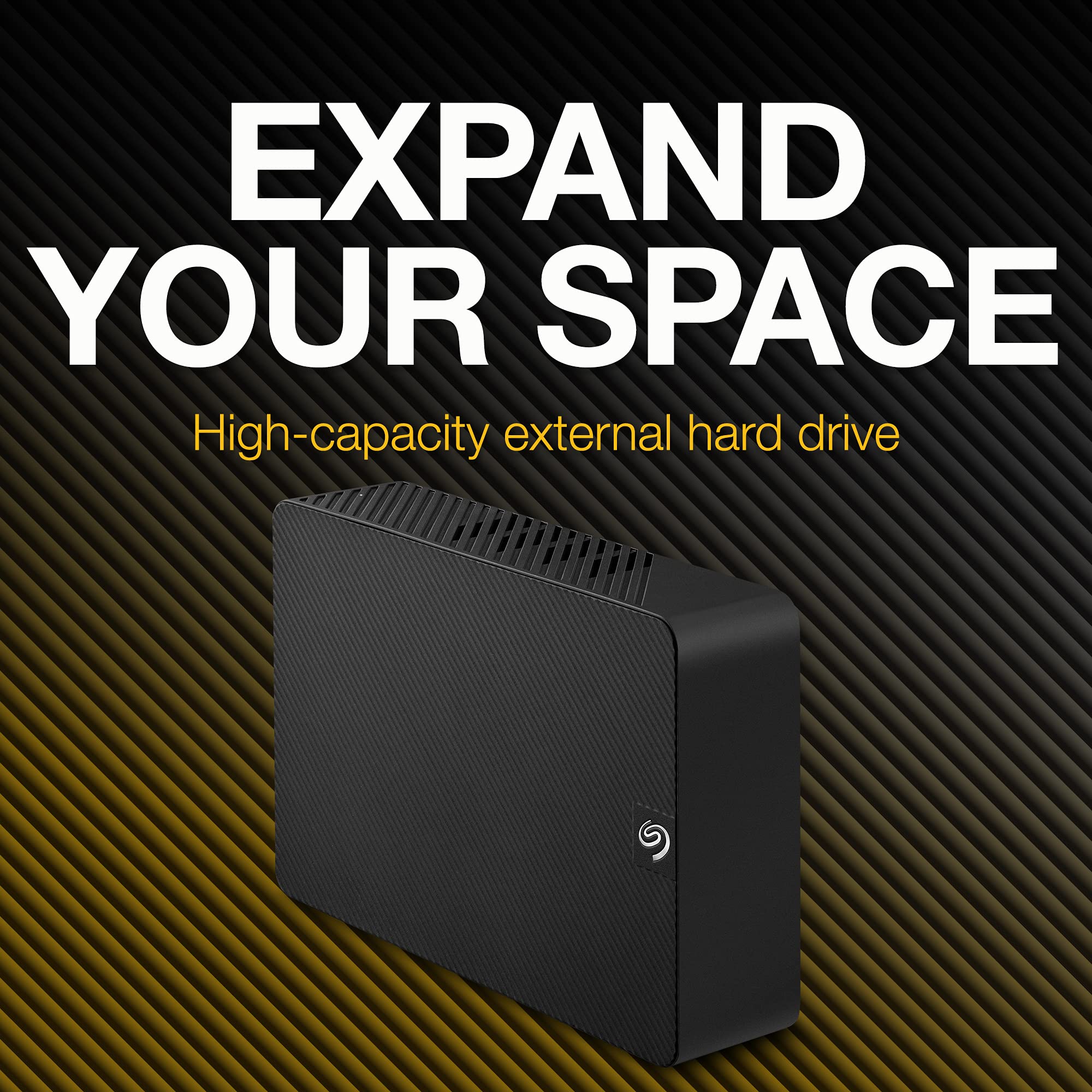 Seagate Expansion 20TB External Hard Drive HDD   USB 3.0, with Rescue Data Recovery Services (STKP20000400)