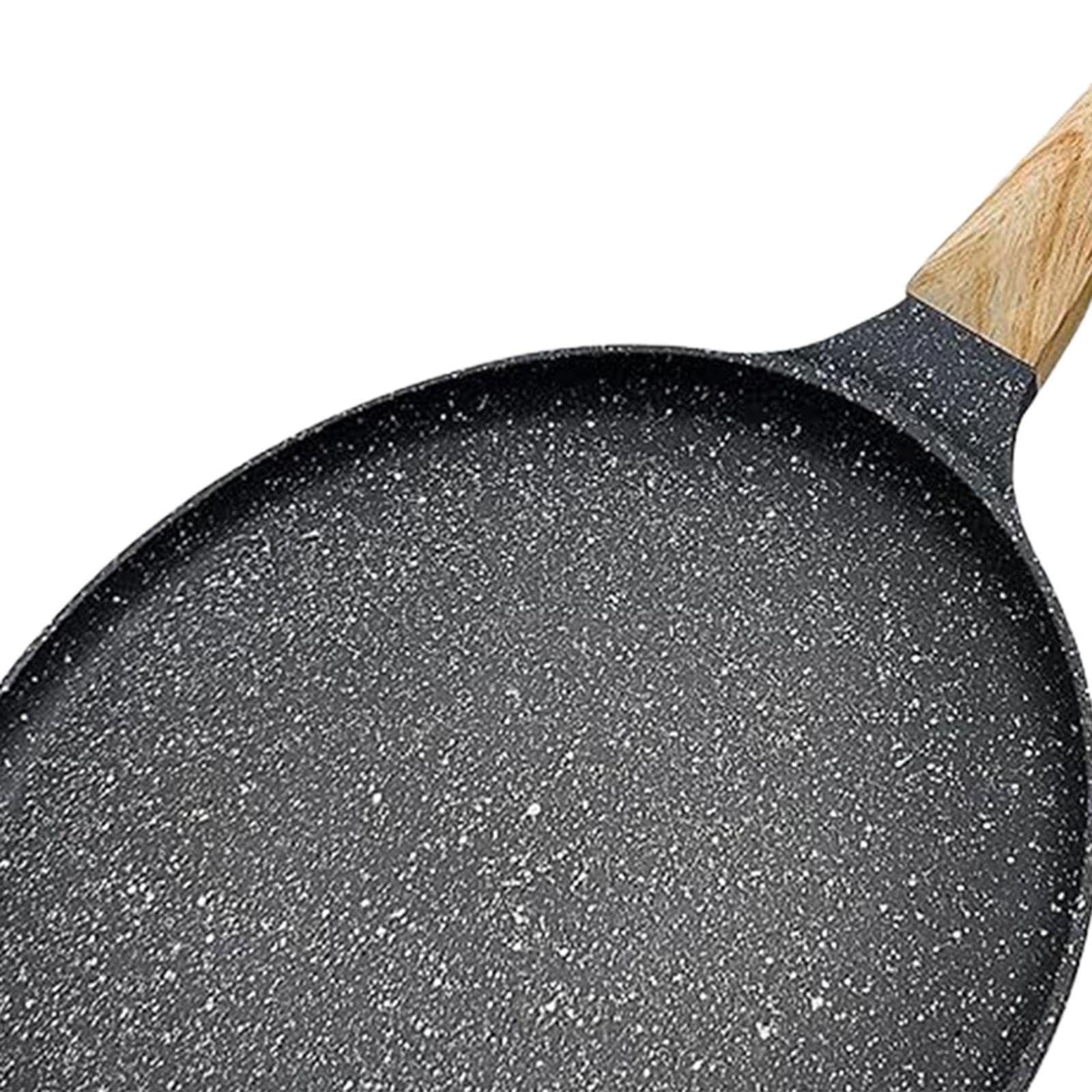 Fashion My Day Nonstick Crepe Pan Aluminum Alloy Sturdy Dosa Pan for Restaurant Home Crepes Gry