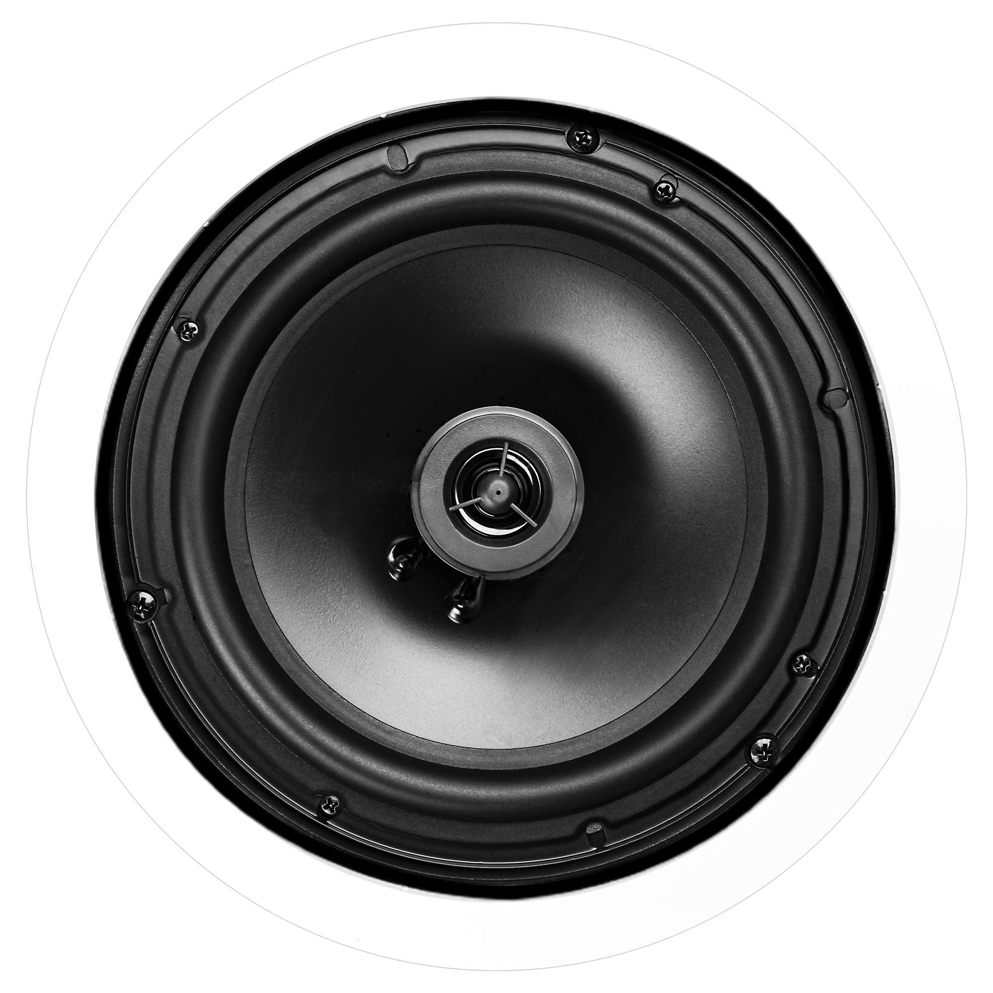 Osd 8'' In Ceiling Stereo Speaker Pair 140W 2 Way, Pivoting Tweeter, Paintable Grille Ice800