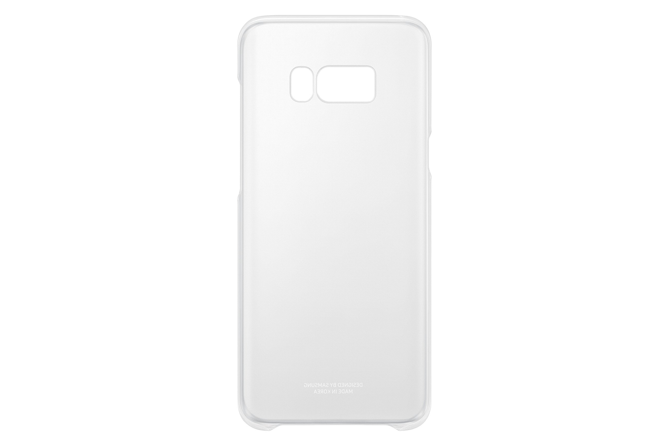 Samsung Galaxy S8+ Clear Protective Cover, Silver
