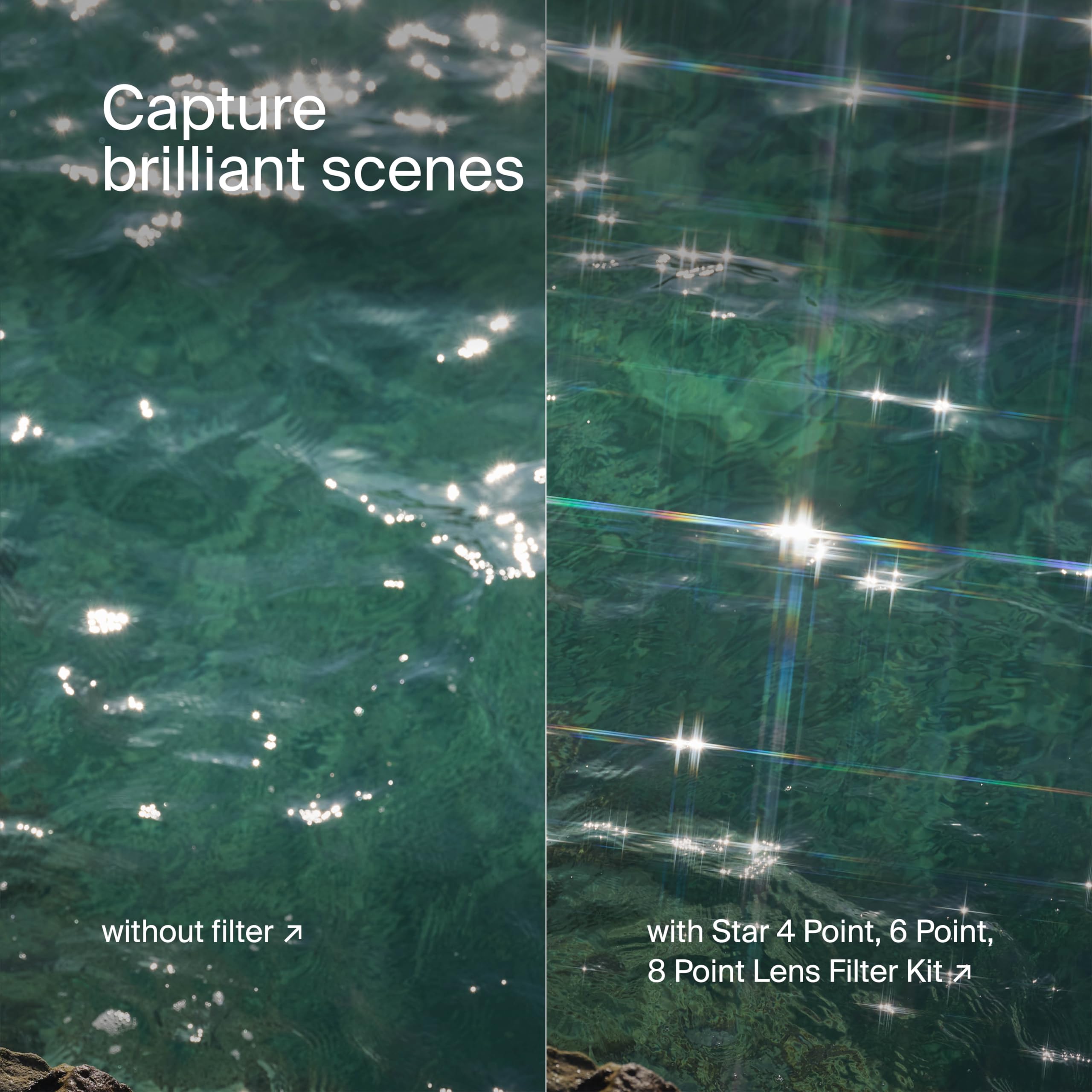 Urth 77Mm Star 4, 6, 8 Point Lens Filter Kit