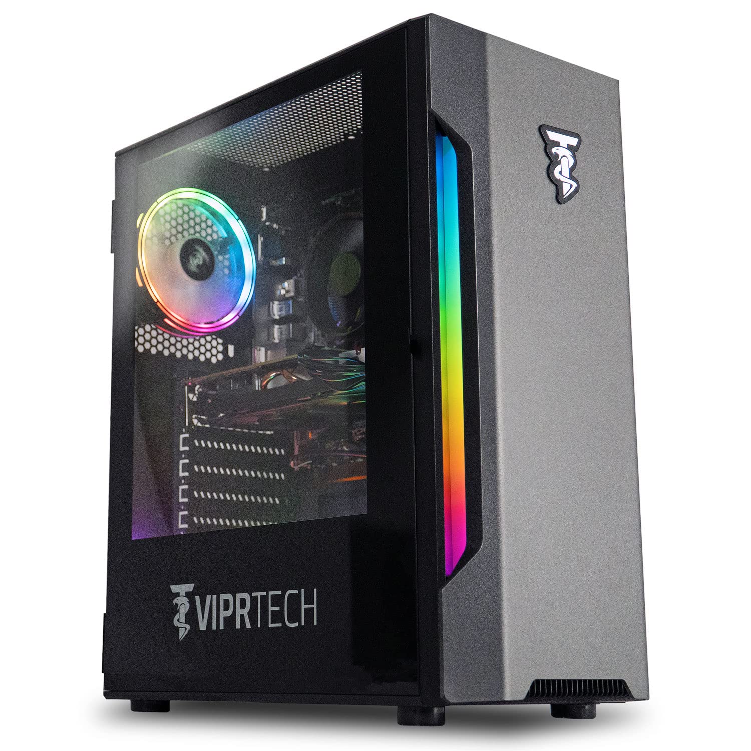 Viprtech Rebel 1.0 Gaming Pc   Amd Ryzen 5 (12 Lcore 3.9Ghz), Gtx 1660 Super 6Gb, 16Gb Ddr4 3200, 512Gb Nvme Ssd, Wifi, Rgb, Win