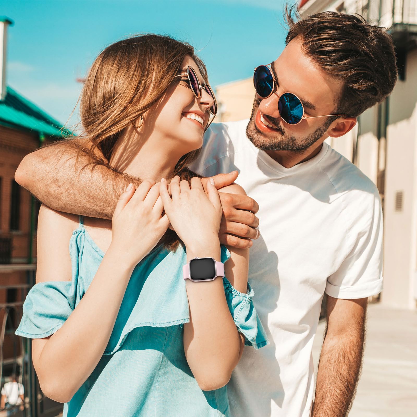 Compatible With Apple Watch Bands 44Mm 45Mm 46Mm For Women 49Mm 42Mm 40Mm 41Mm 38Mm Men, Silicone Sport Strap For Apple Watch Se