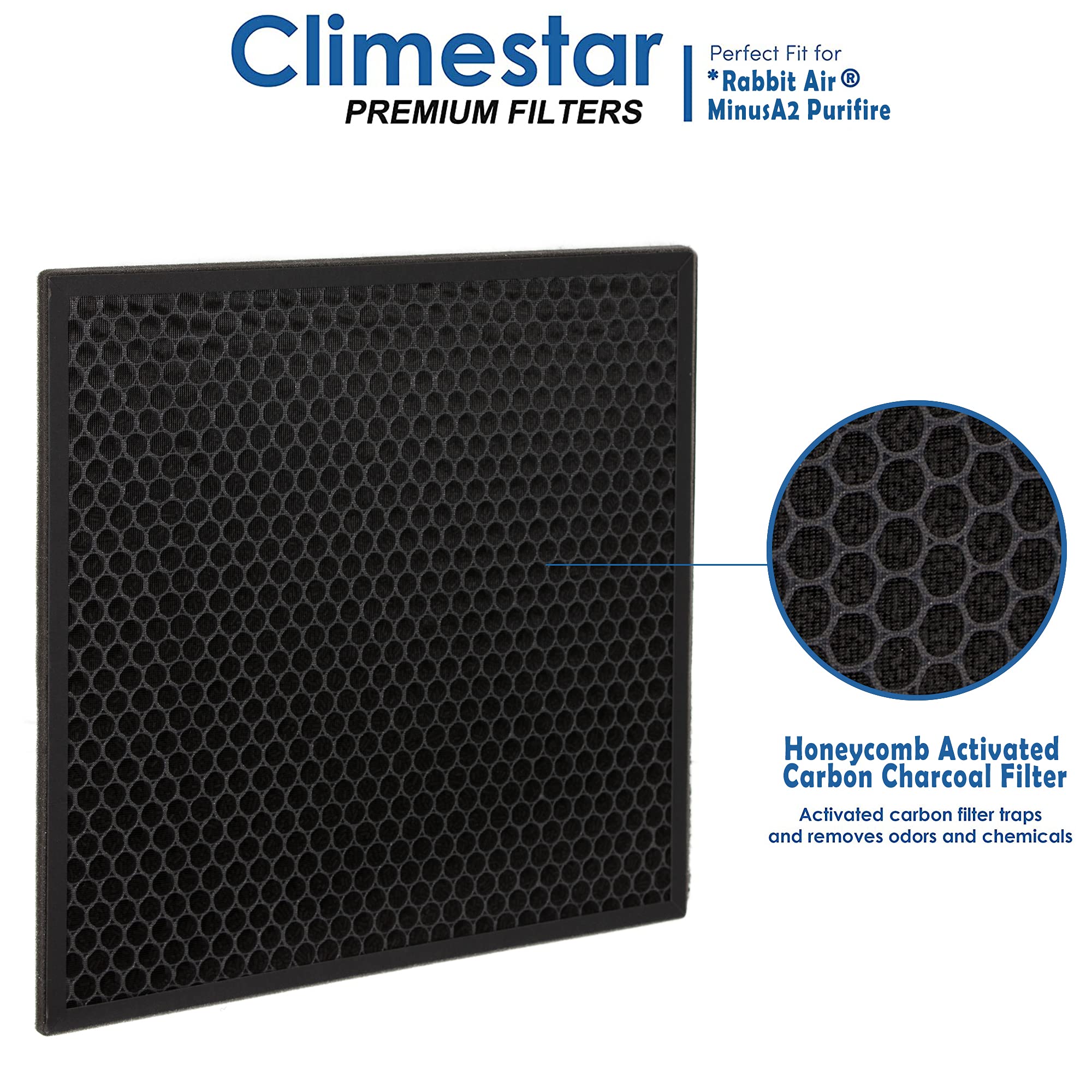 Climestar Honeycomb Filter Kit Compatible Replacement For Spa 700A Spa 780A Air Purifiers   Pet (Set Of 4 Filters)