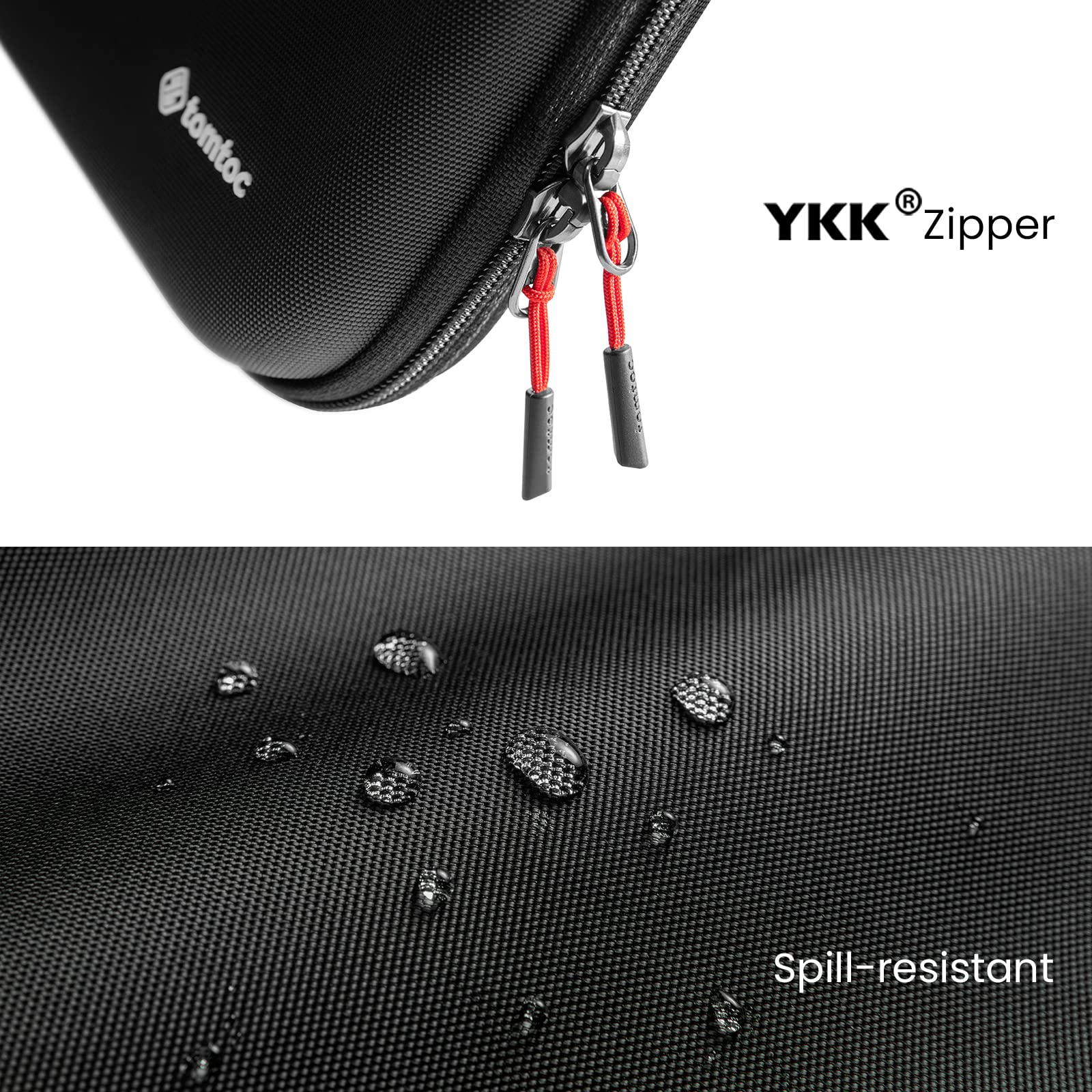 Tomtoc Portfolio Case For 11 Inch Ipad Pro M4, M2&M1 & Ipad Air M3&M2, 2025 Ipad A16, 10.9 In Ipad Air 5 & Ipad 10, Carrying Storage Sleeve Bag With Accessories Compartment