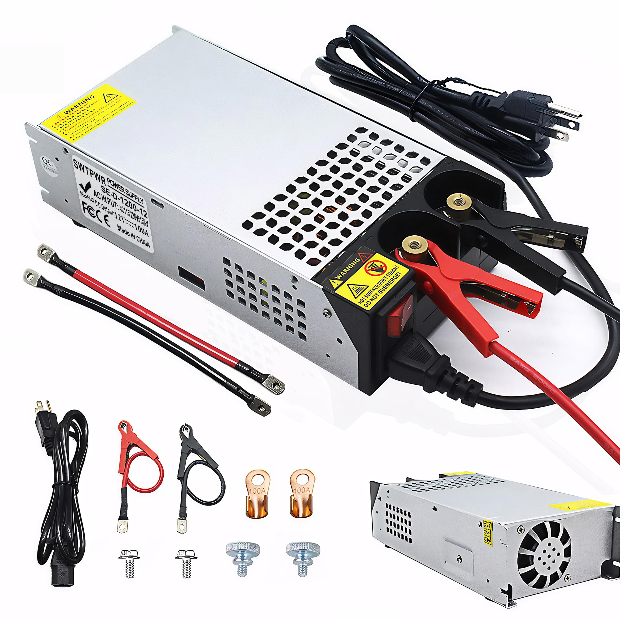 New Upgraded Diy Smps 110V 230V Ac To Dc 12V 100A 1200W Power Supply Adapter,Converter Power Supply,Dc 12V Voltage Transformer F