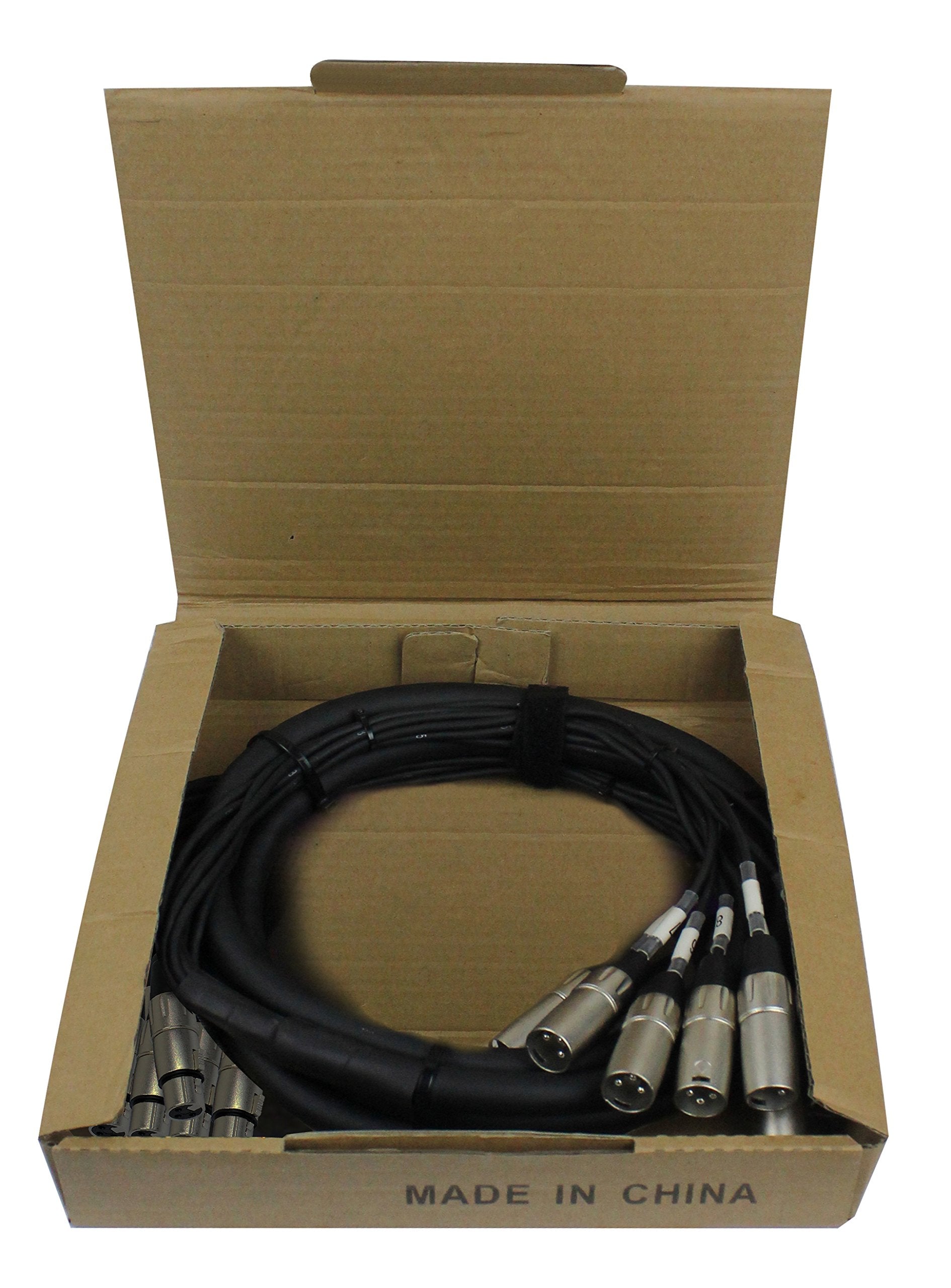 Kirlin Cable Mt 815 5M 5 Meter 8 Channel Multi Track Snake Cable Xlr Male To Xlr Female