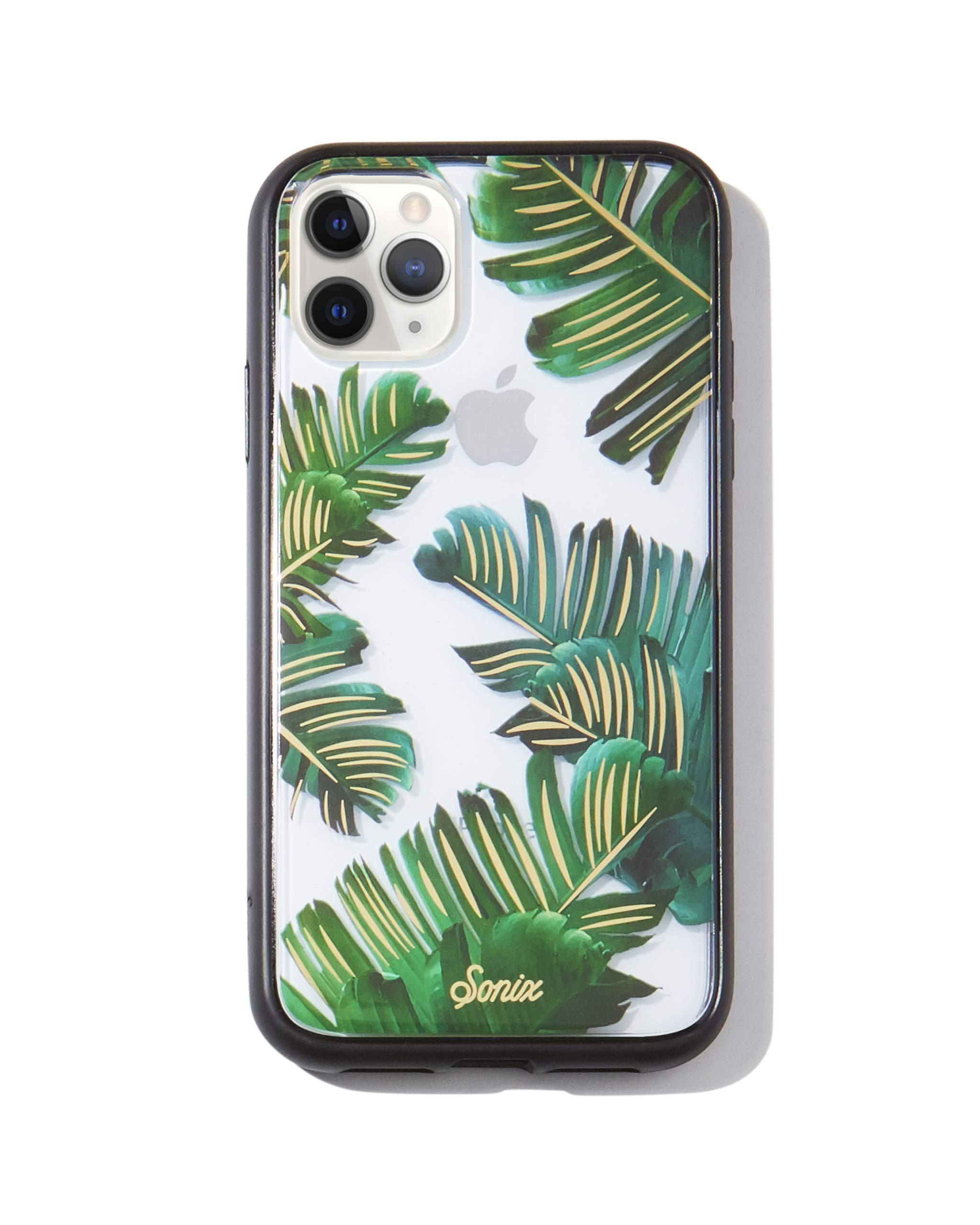 Sonix Bahama Case for iPhone 11 Pro Max [10ft Drop Tested] Protective Palm Leaves Clear Case for Apple iPhone 11 Pro Max, Clear 