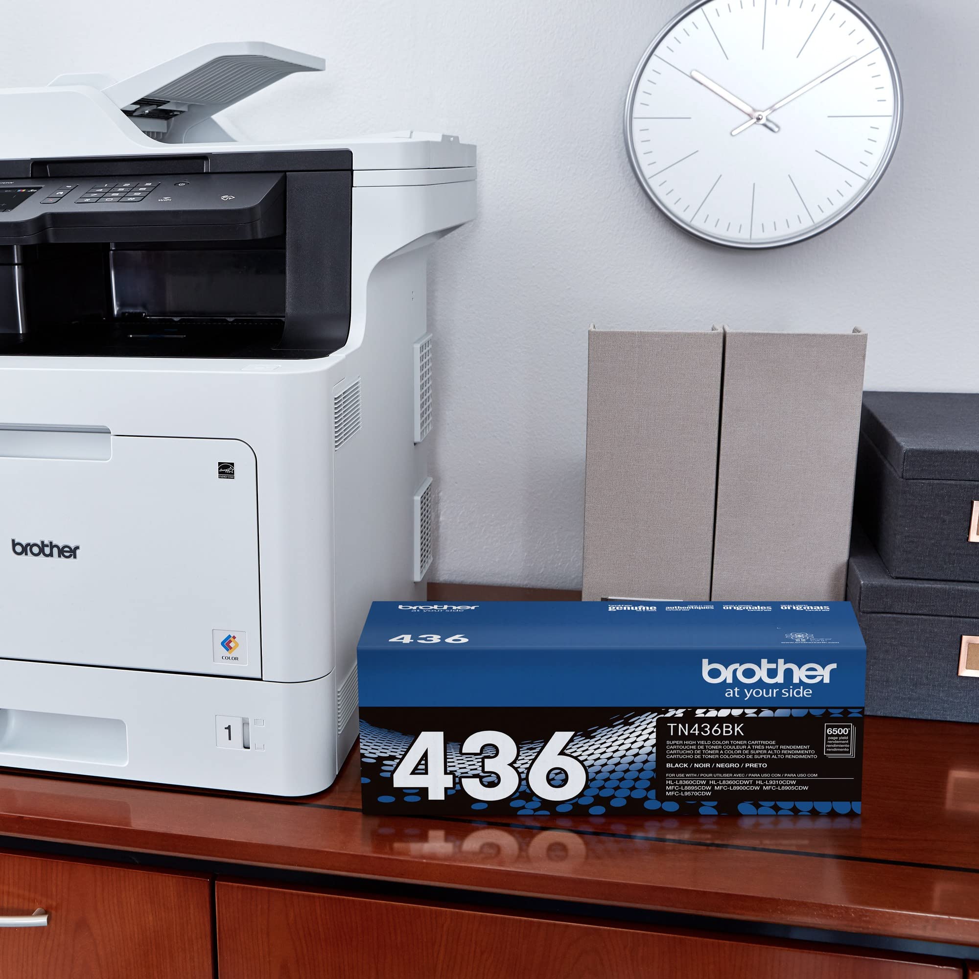 Brother Tn436Bk Super High Yield Toner Retail Packaging, Black