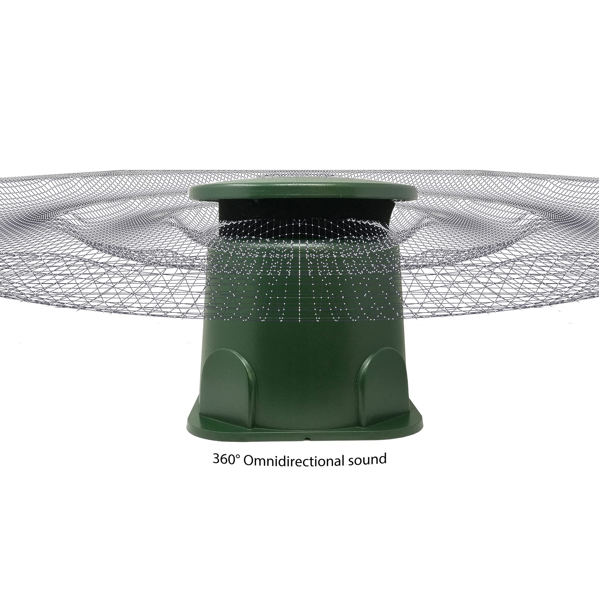 TIC GS3 8" Outdoor Omnidirectional Speaker - Weather-Resistant Green Aluminum In-Ground Model