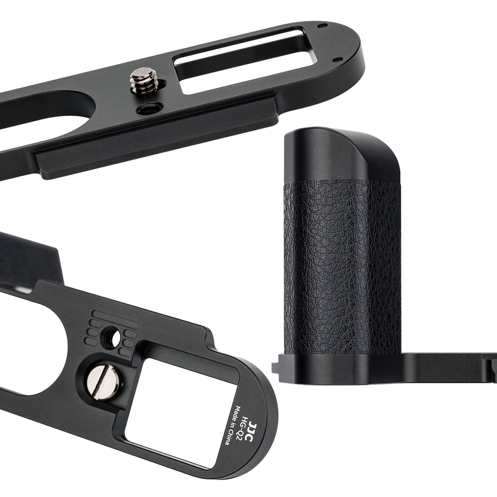 Jjc Hg Q2 Leica Q2 Hand Grip, Arca Swiss Type Quick Release Qr, Anti Slip Metal Holder Hand Grip, Aluminum Aloy, Compatible With
