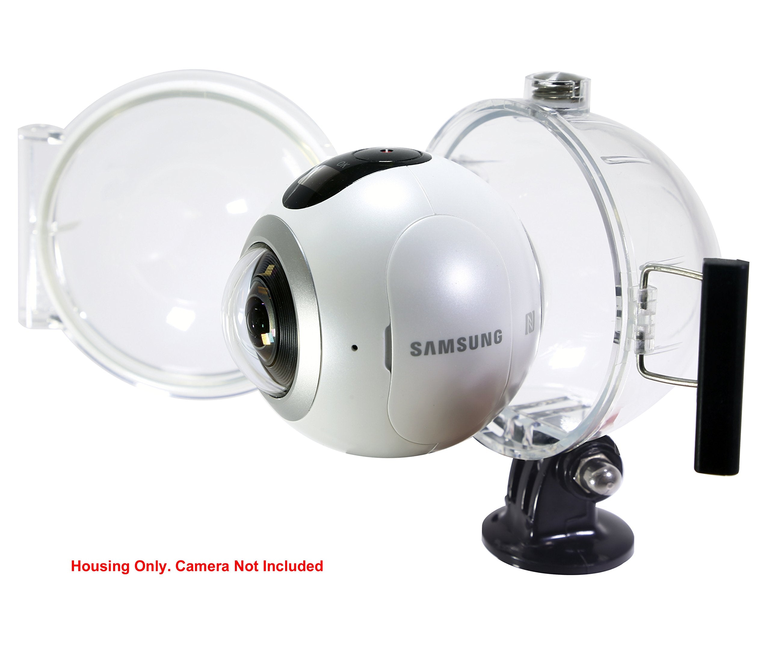 Underwater Housing Case For Samsung Gear 360 Camera (2016 V1 Only)   Not 2017 Version