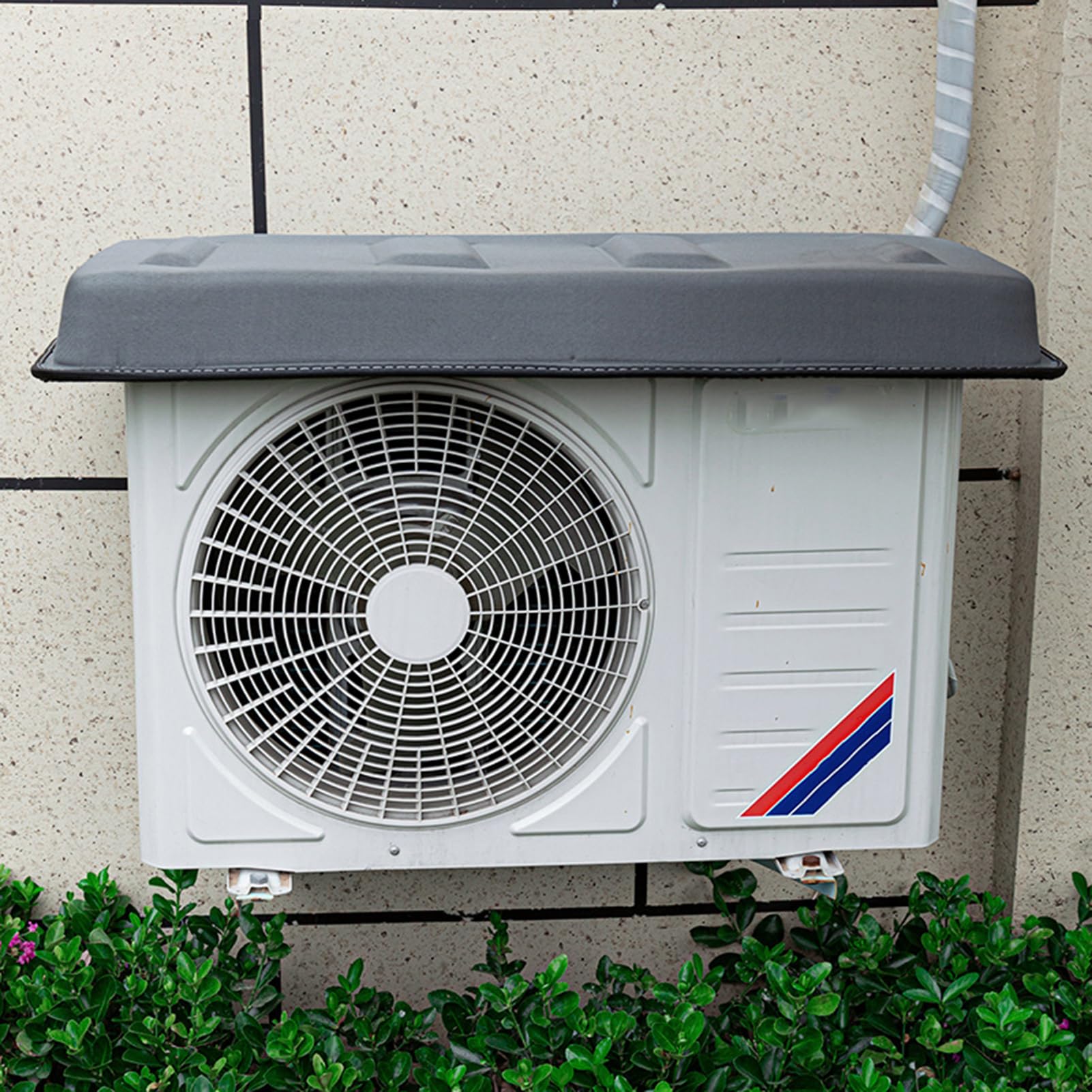 RAUMPA Air Conditioner Covers for Outside Window Units with Protective Net for Mini Split HVAC Condenser Compressor Heat Pump Pr