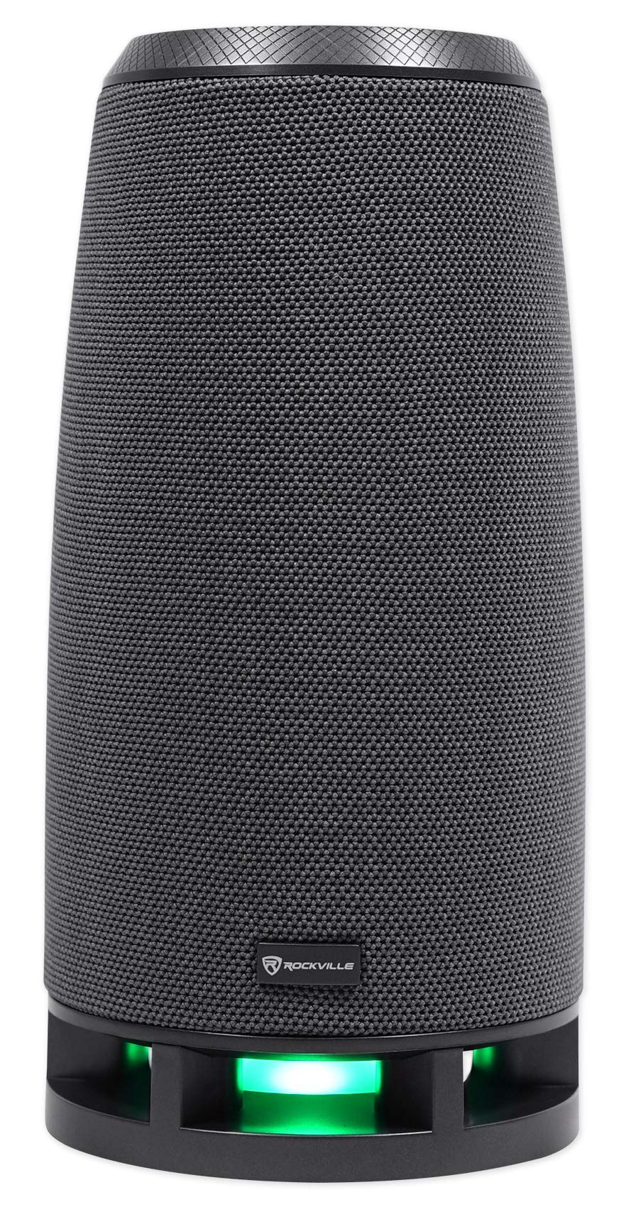 Rockville Rockship 50 Watt Portable Bluetooth Speaker W/Led Lights+Radio/Usb/Aux