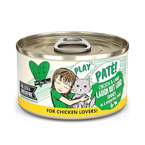 Bff Play   Best Feline Friend Pata Lovers, Aw Yeah, Chicken  Lamb Laugh Out Loud With Chicken  Lamb, 28Oz Can (Pack Of 12)