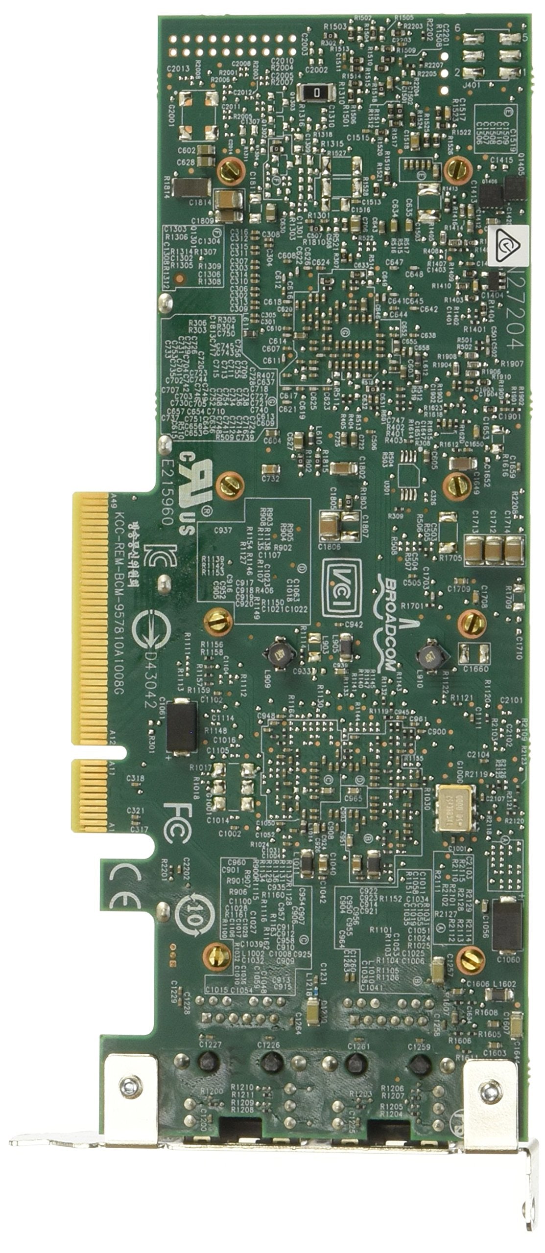 Dell Broadcom 57810S Dual Port 10Gb Base T Server Adapter