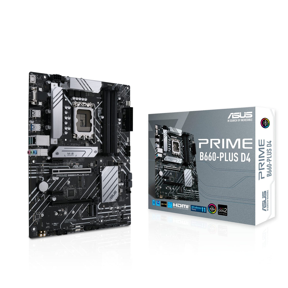Asus Prime B660 Plus D4 Intel Lga 1700 Atx Ddr4 Motherboard