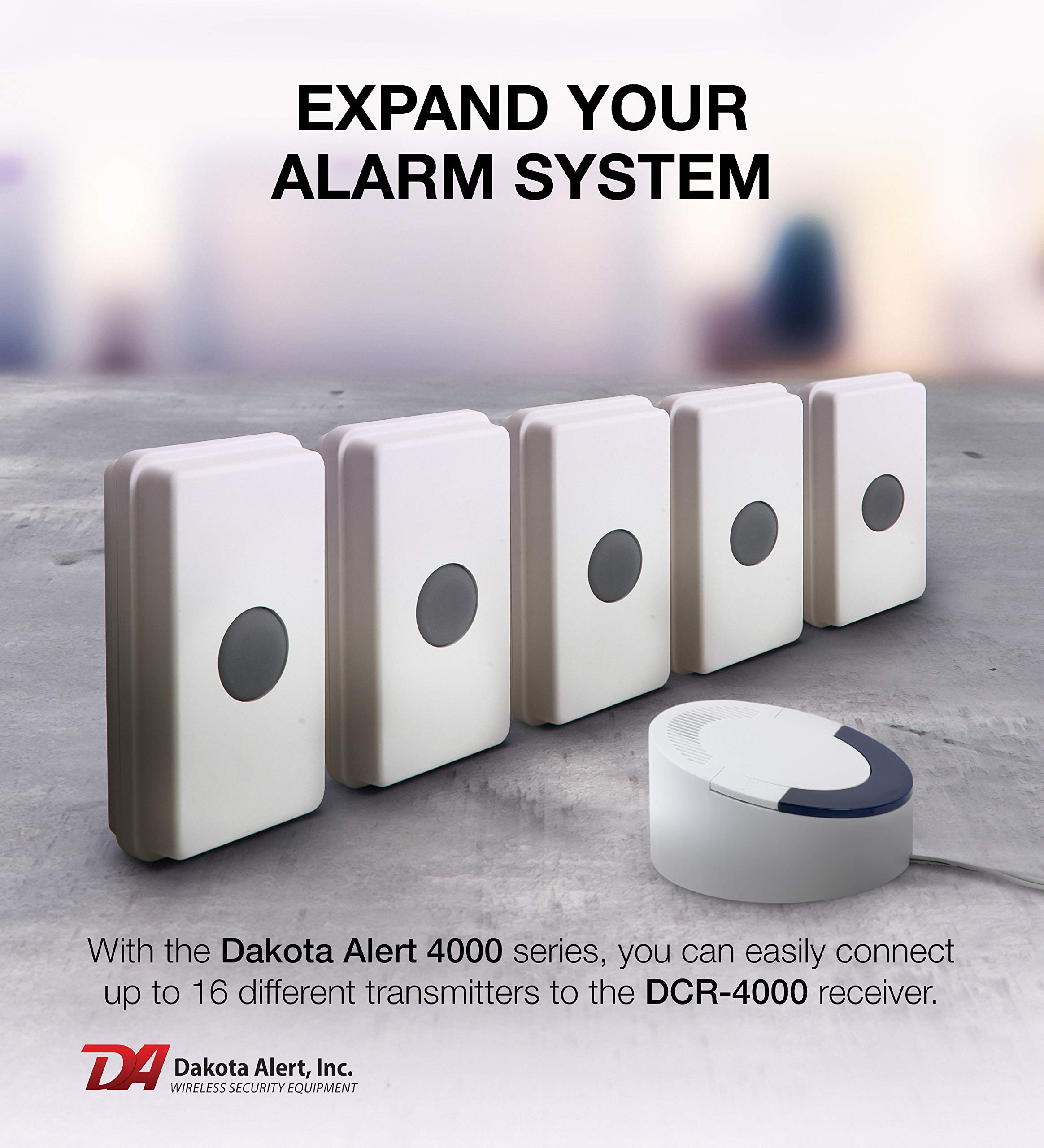 Dakota Alert Wireless Doorbell   Utdcr 4000 One Mile Long Range Wireless Door Bell 4000Ft, Doorbell, Panic Button, Mailbox Alert