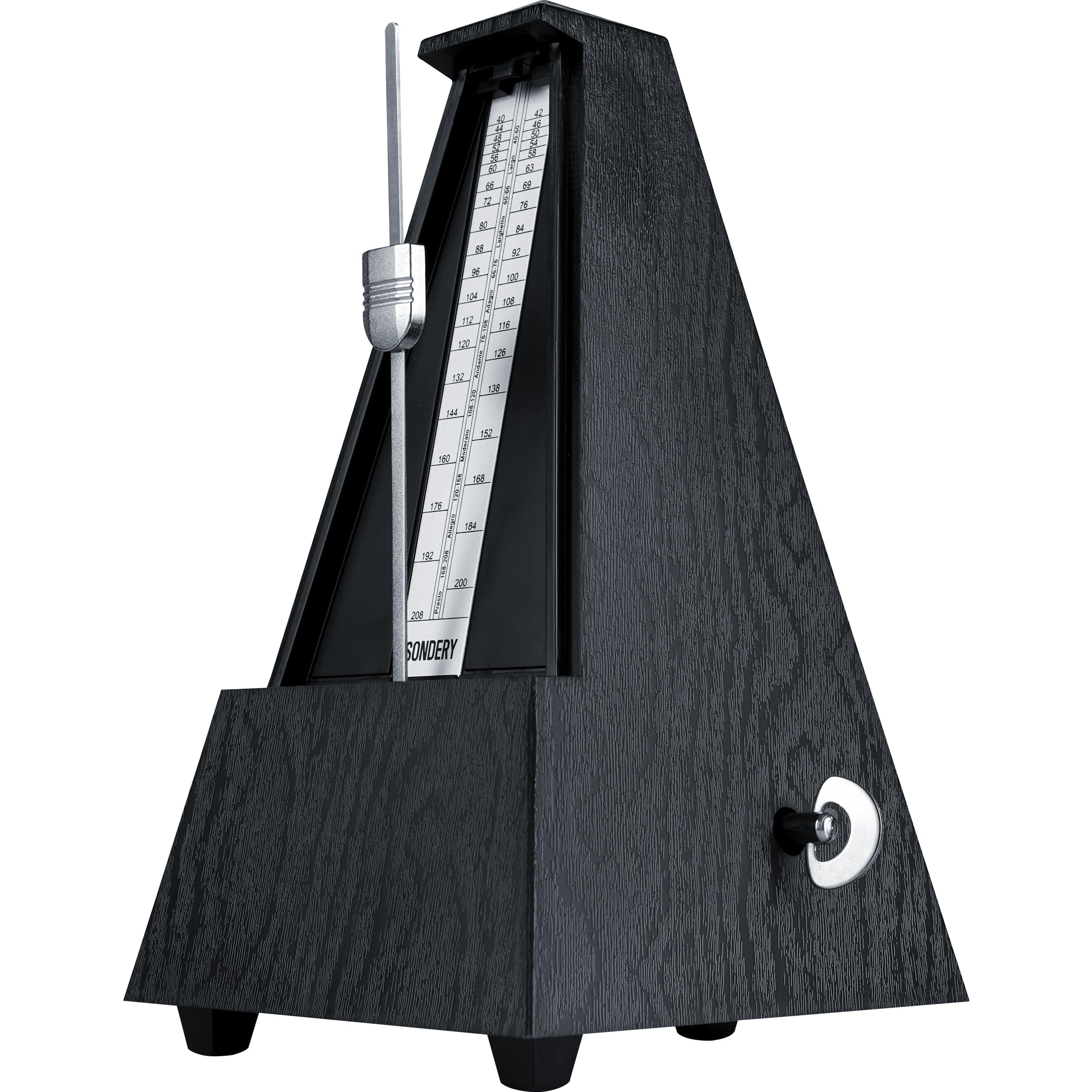 Sondery Classic Mechanical Metronome With Bell For Piano Guitar Drum Violin Saxophone All Instruments, Tempo Range 40 208Bpm, Be