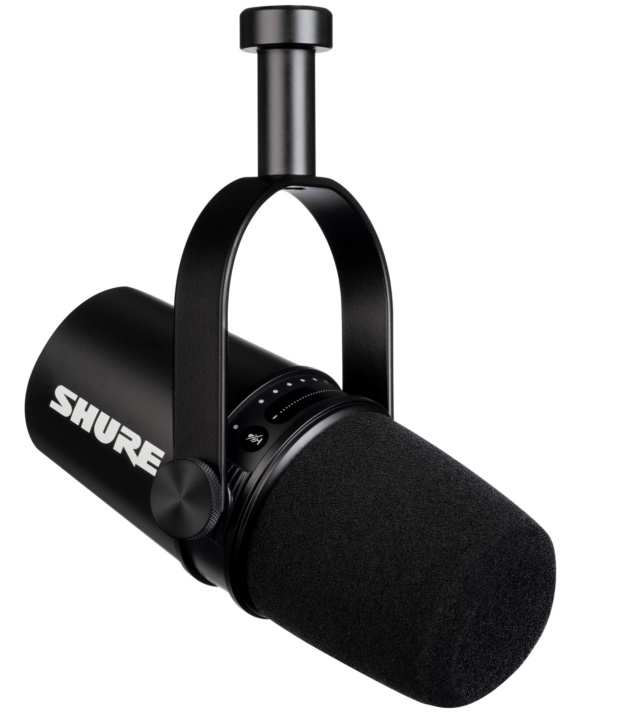 Shure MV7 USB Podcast Microphone for Podcasting, Recording, Live Streaming & Gaming, Built-in Headphone Output, All Metal USB/XL