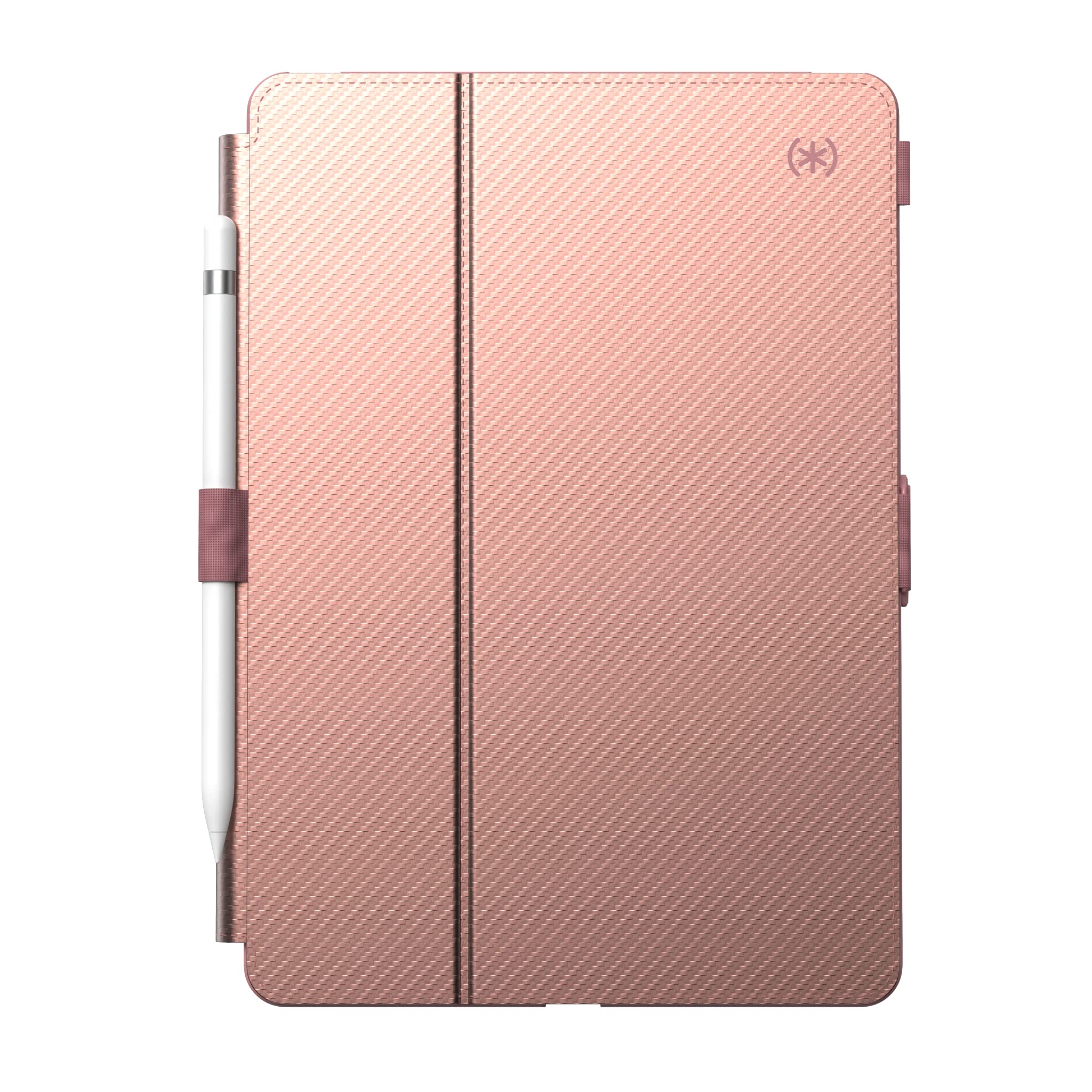Speck Products Ipad 10.2 Stylefolio With Microban (Metal Gold Rose/Lipstick Pink)
