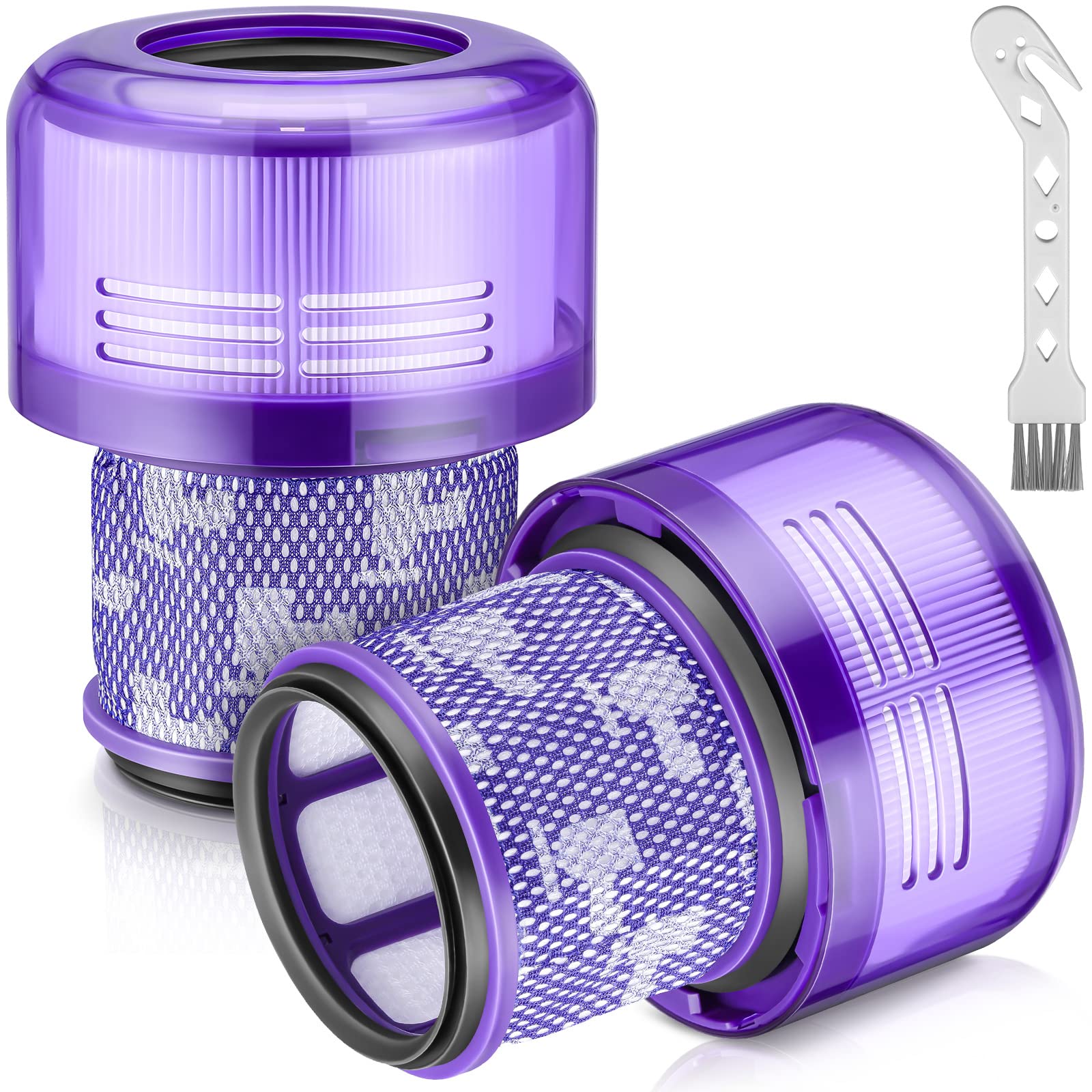 2 Pack Hepa Filter Replacement For Dyson V11 Outsize, V11 Outsize Origin, Outsize, Outsize Plus, Outsize+, Outsize Absolute+, Ab