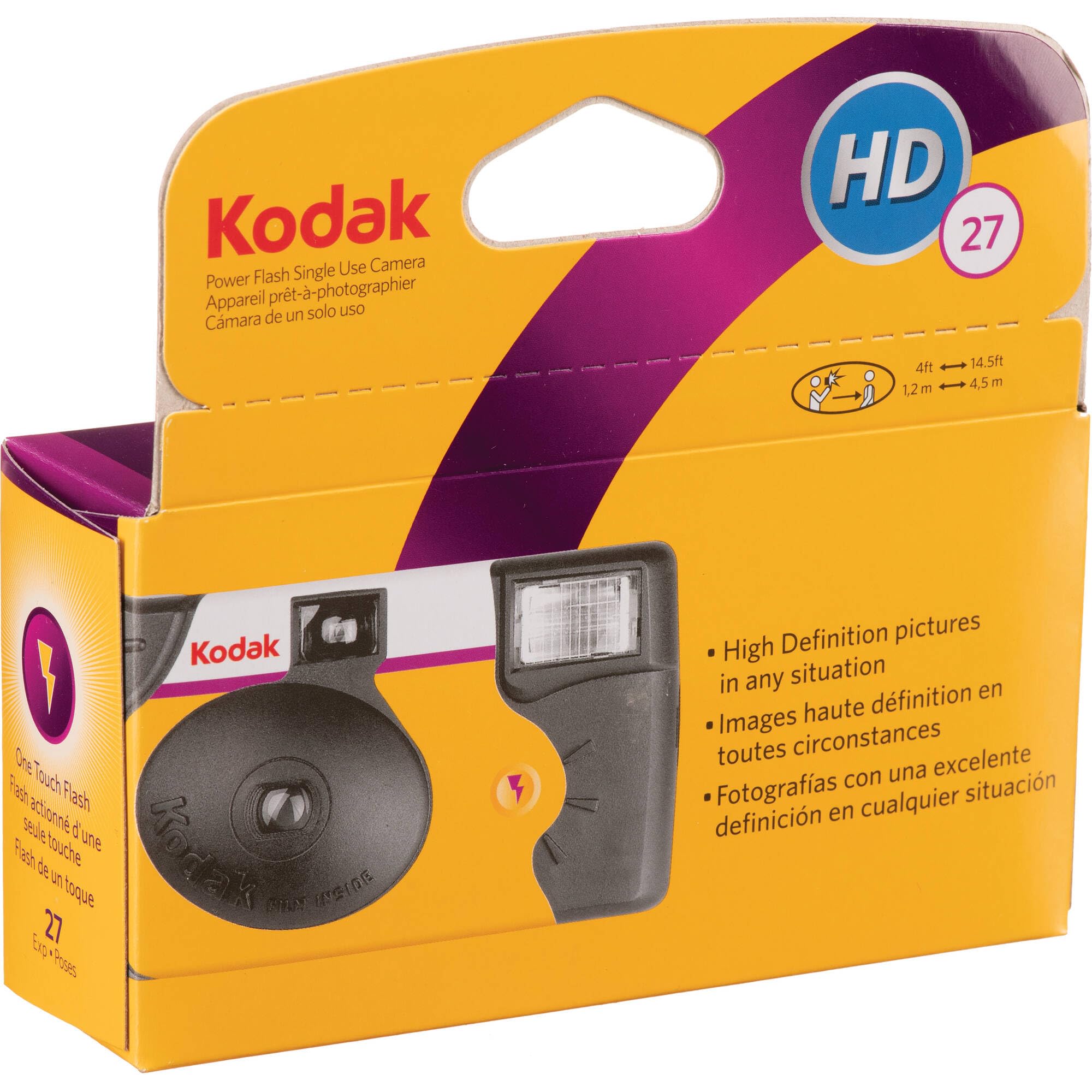 Kodak 35Mm Single Use Camera W/ Flash (Packaging May Vary)