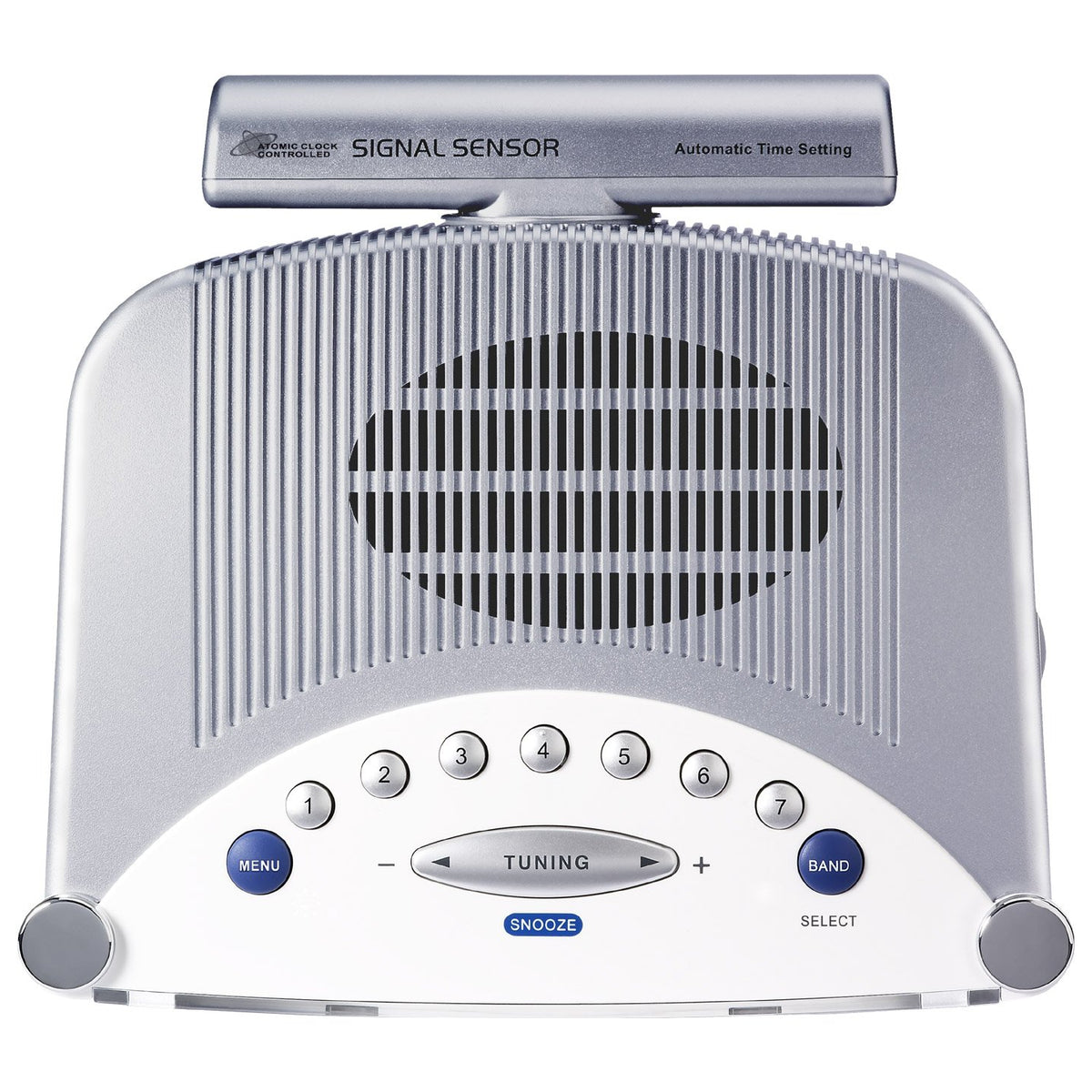 Sangean All in One Weather Atomic AM/FM Dual Alarm Clock Radio with ...