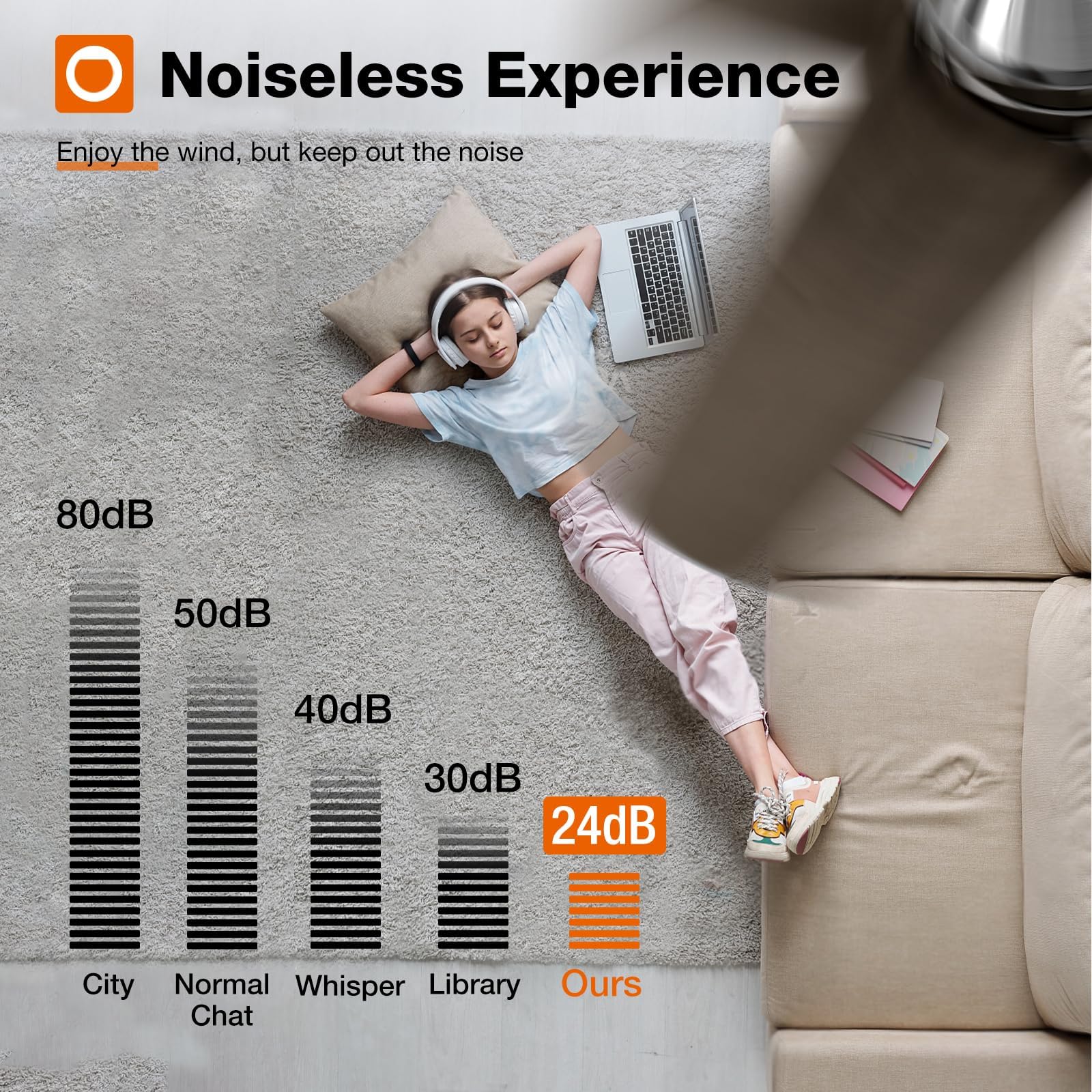 Addlon Ceiling Fans With Lights, 32 Inch Nickel Ceiling Fan With Light And Remote Control, Reversible, 3Cct, Dimmable, Noiseless