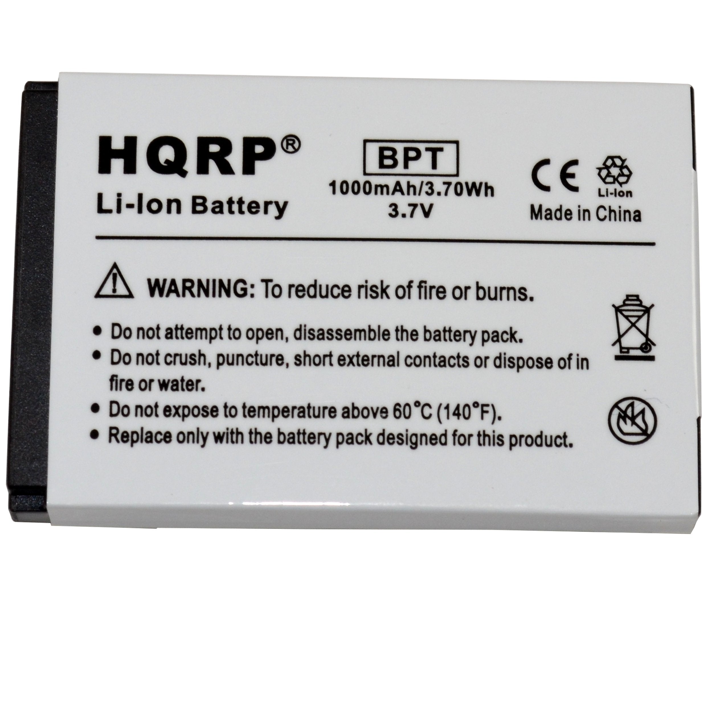 Hqrp Battery Works With Creative Ba20203R79902 Nomad / Muvo2 / Nomad Jukebox/Jukebox Zen Xtra/Jukebox Zen Nx/Muvo Mp3 Player + S