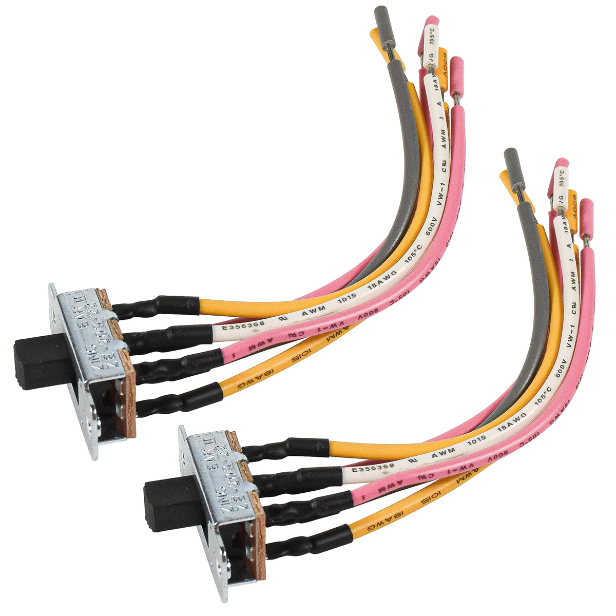 Hqrp 2 Pack 6 Pin Slide Reverse Switch Compatible With Hunter, Hampton Bay, Harbor Breeze, Westinghouse Ceiling Fan, Ul Listed