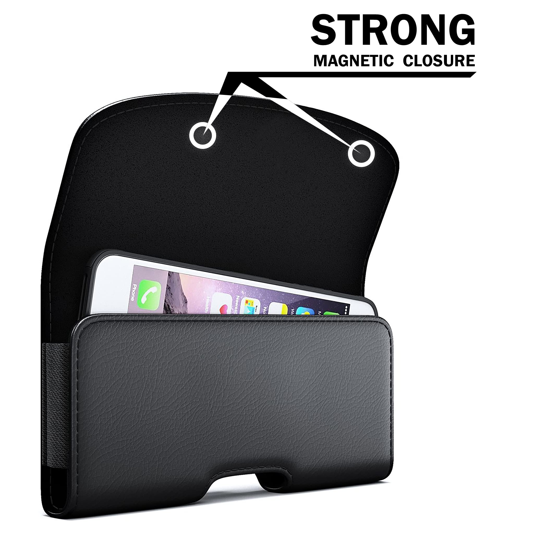 Debin Iphone 15 Pro Max, 15 Plus, 14 Pro Max, 13 Pro Max, 12 Pro Max, 11 Pro Max, Xs Max, 7 Plus, 8 Plus Cell Phone Belt Holder