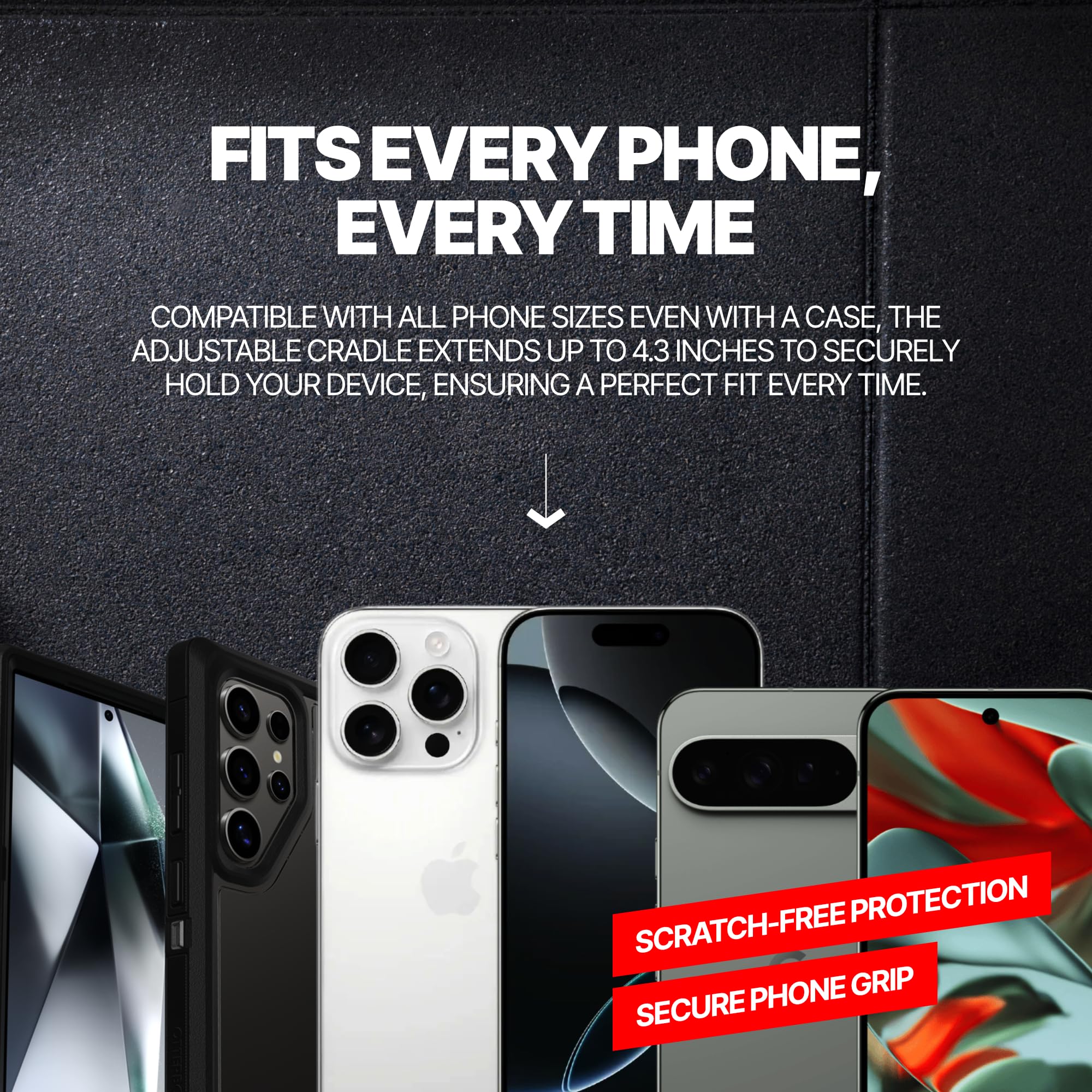 Blaubeck Magnetic Phone Holder For Gym - Essential Gym Rats Stuff - Magnetic Tripod For Iphone And Magnet Phone Mount- Home Work