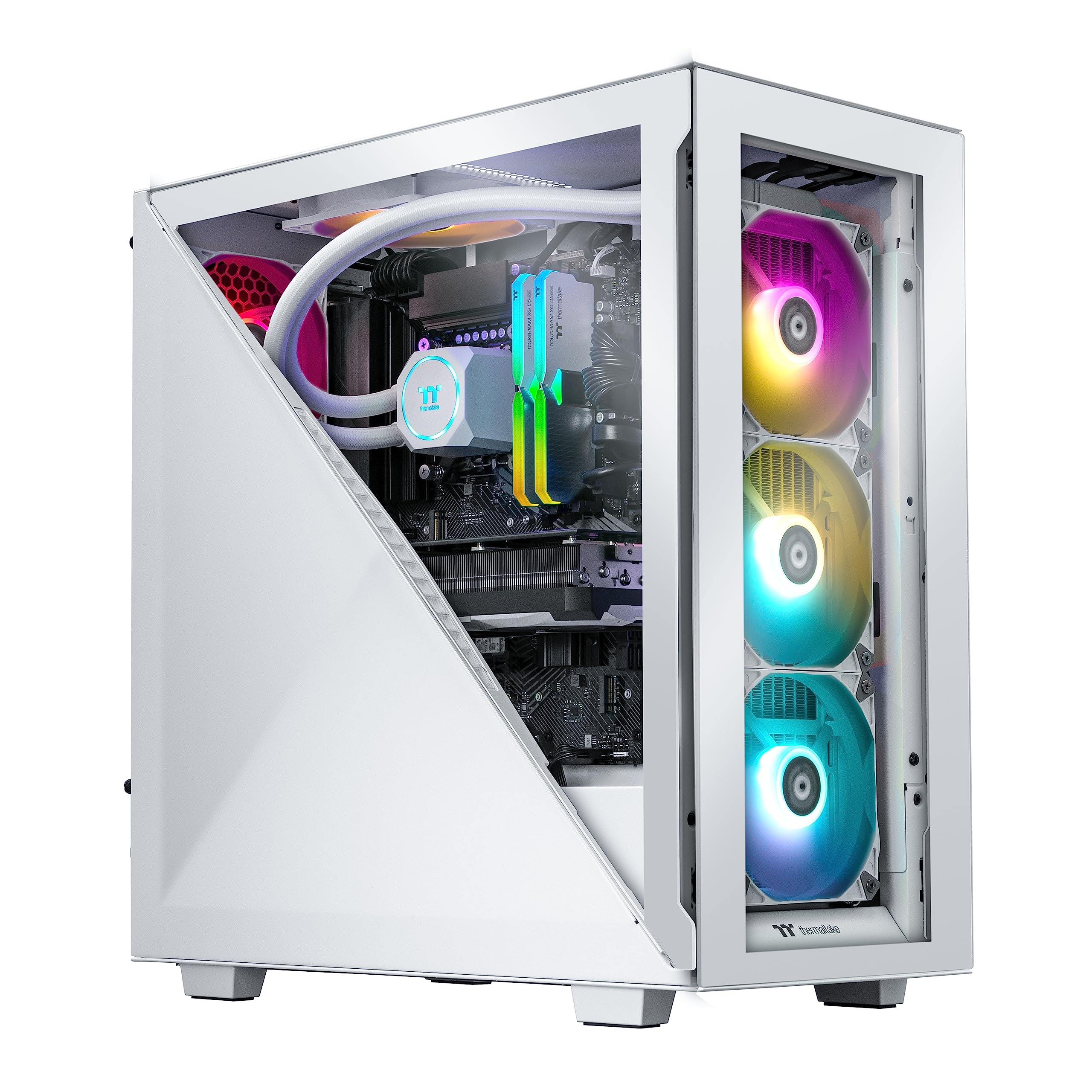 Thermaltake Lcgs Avalanche I477T Aio Liquid Cooled Cpu Gaming Desktop (Intel Core I7 13700Kf, 32Gb Ddr5 5600Mt/S, Nvidia Geforce