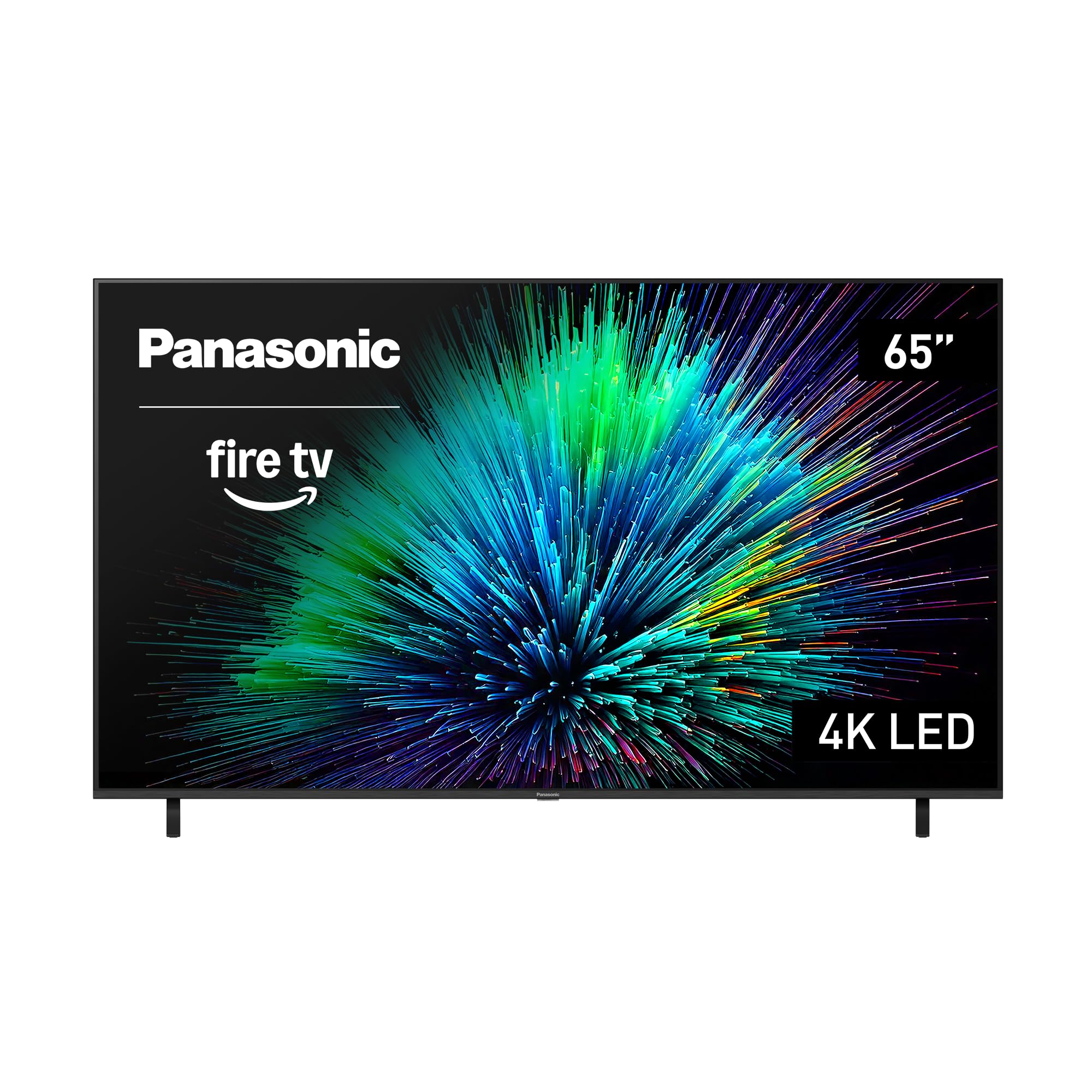 Panasonic W70 Series (2025 Model) 65 LED 4K Ultra HD Smart Fire TV, Press & Ask Alexa, Apple AirPlay, HDR10+, HDMI 2.1, and Blue
