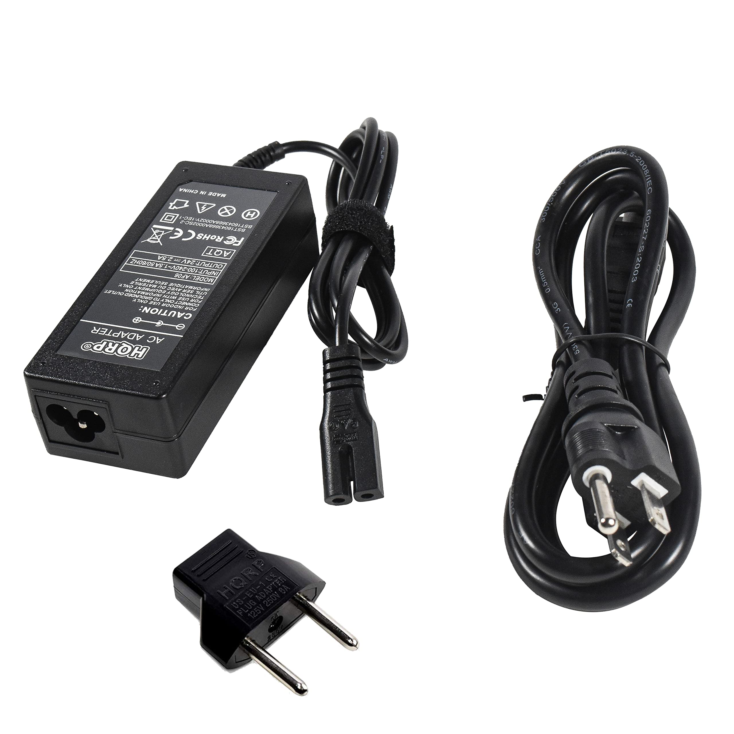 Hqrp Ac Adapter Compatible With Ucomfy Yh 3318G Legs Beautician Foot, Calf Massager Power Supply Cord Adaptor Plus Euro Plug Ada