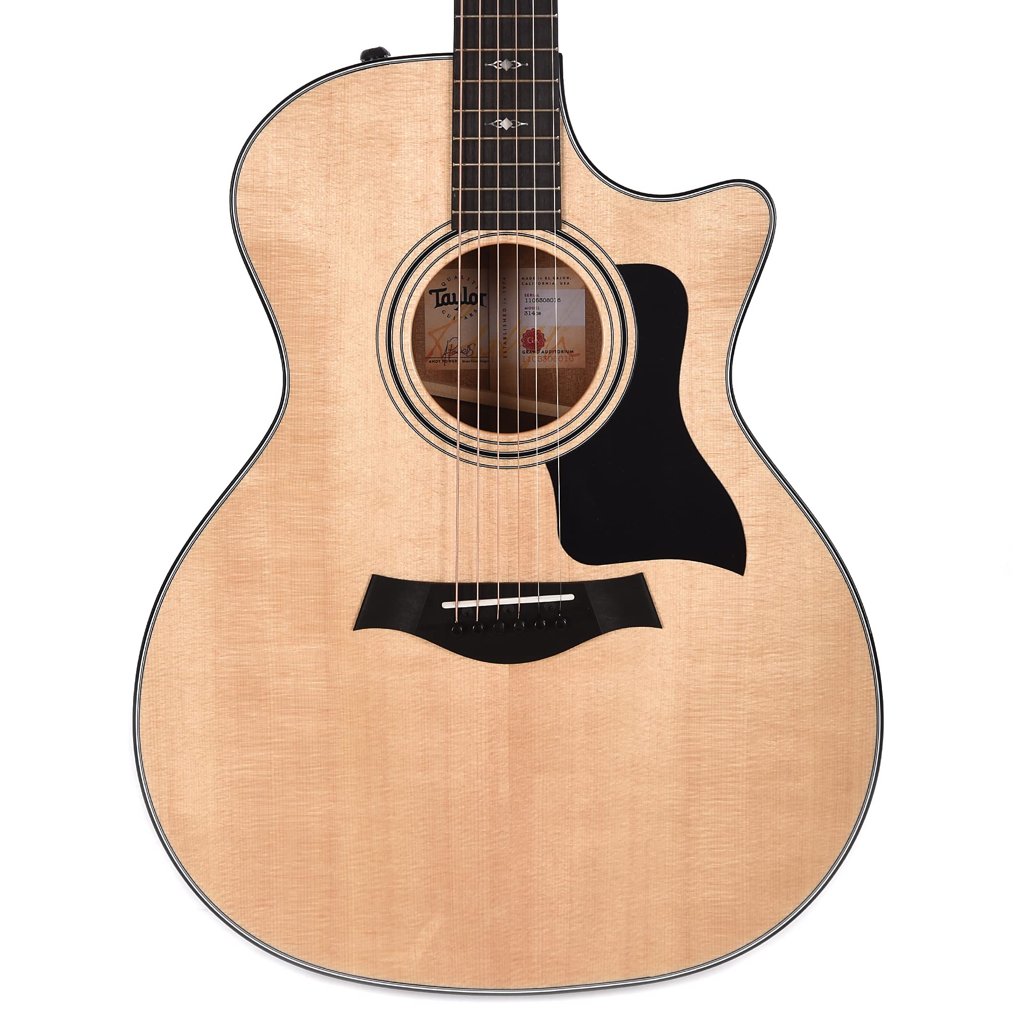 Taylor 314Ce Acoustic Electric Guitar   Natural Sapele