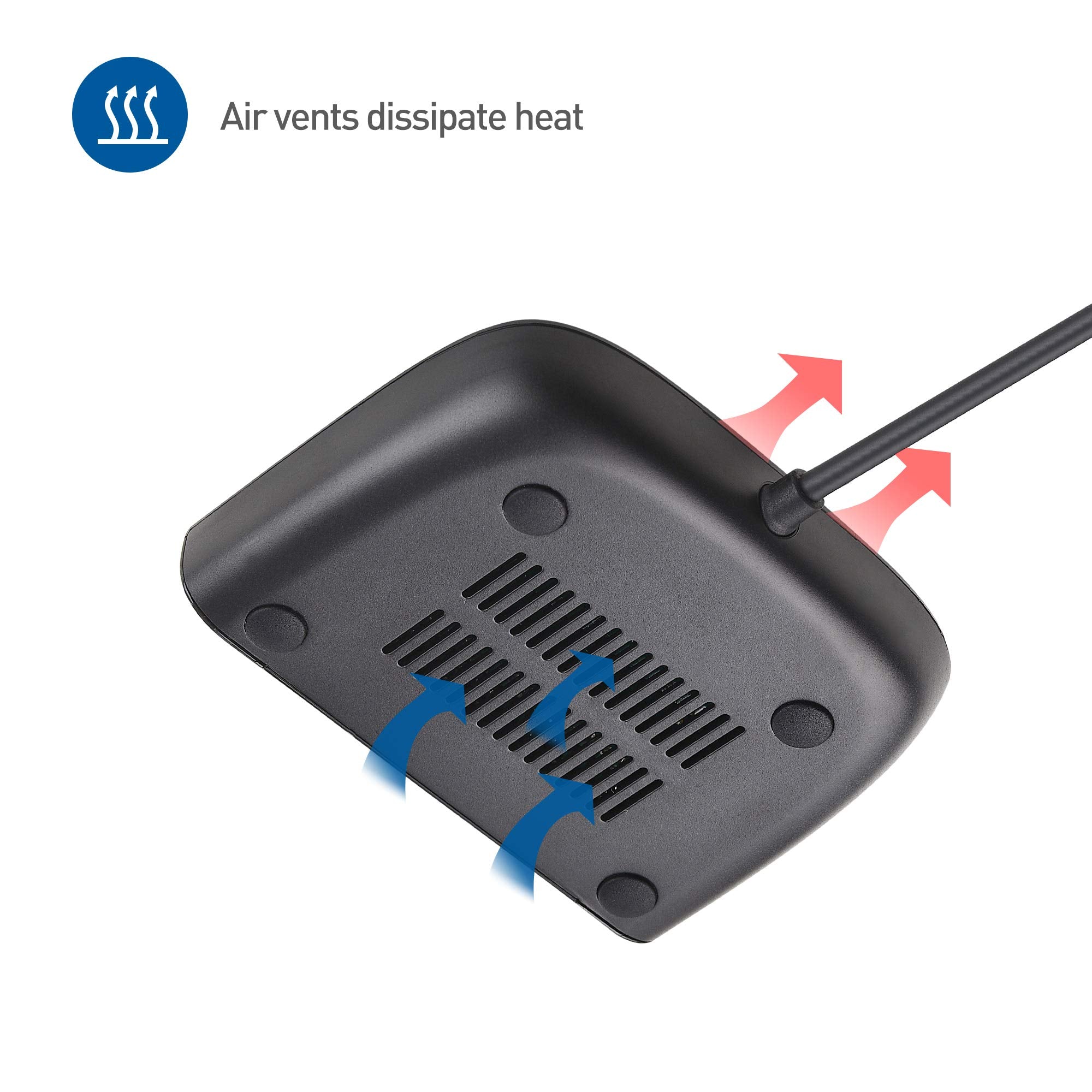 Cable Matters USB C to 4 Port Gigabit Ethernet Switch for Network Sharing on The Move (Thunderbolt Ethernet Splitter, USB C Network Switch, USB C Gigabit Switch) Compatible with Thunderbolt 4 / USB 4