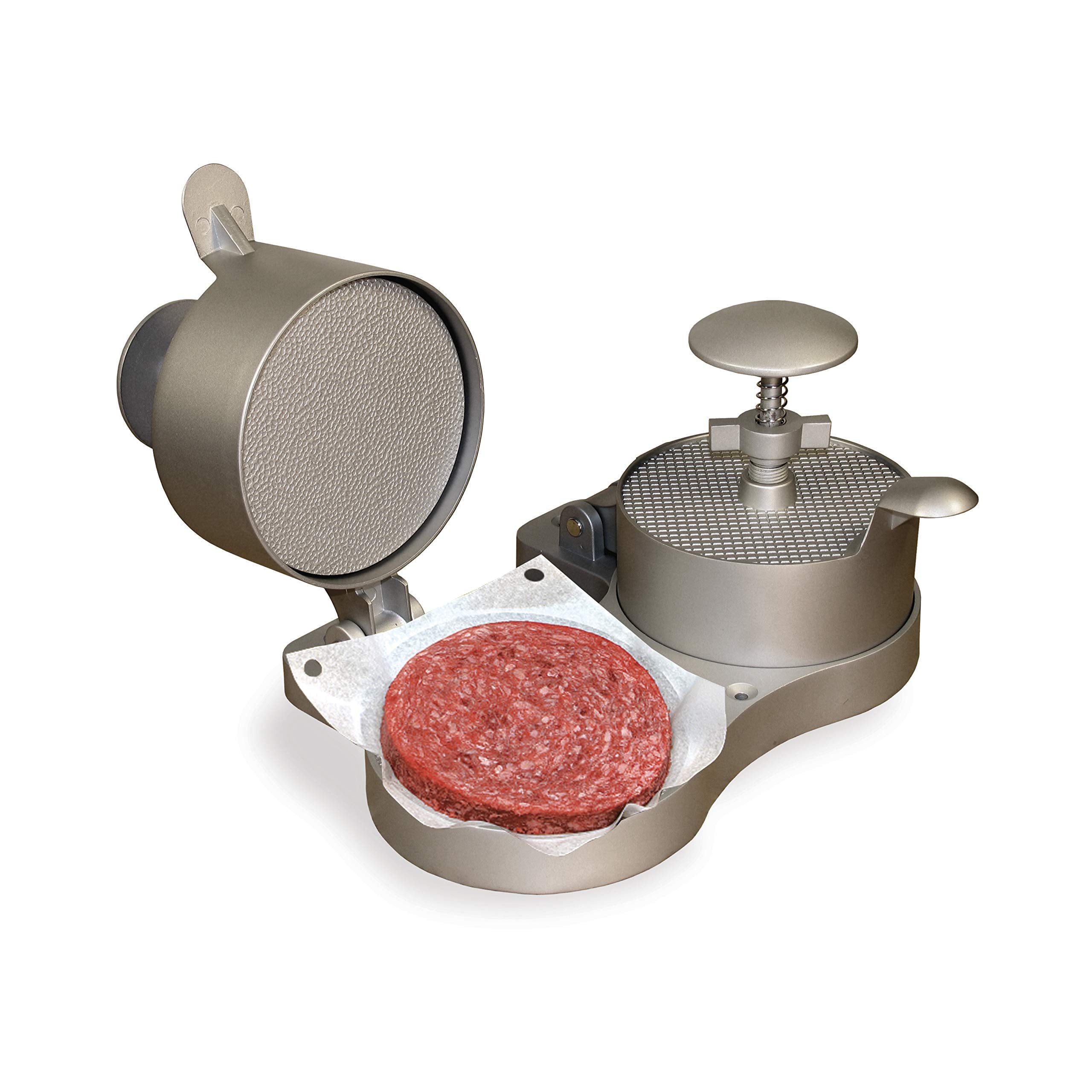 Weston Burger Press, Makes 4 1/2'' Diameter Patties For Hamburger, Crab Cakes, Sausage, 1/4Lb To 3/4Lb, Spring Ejector For Easy