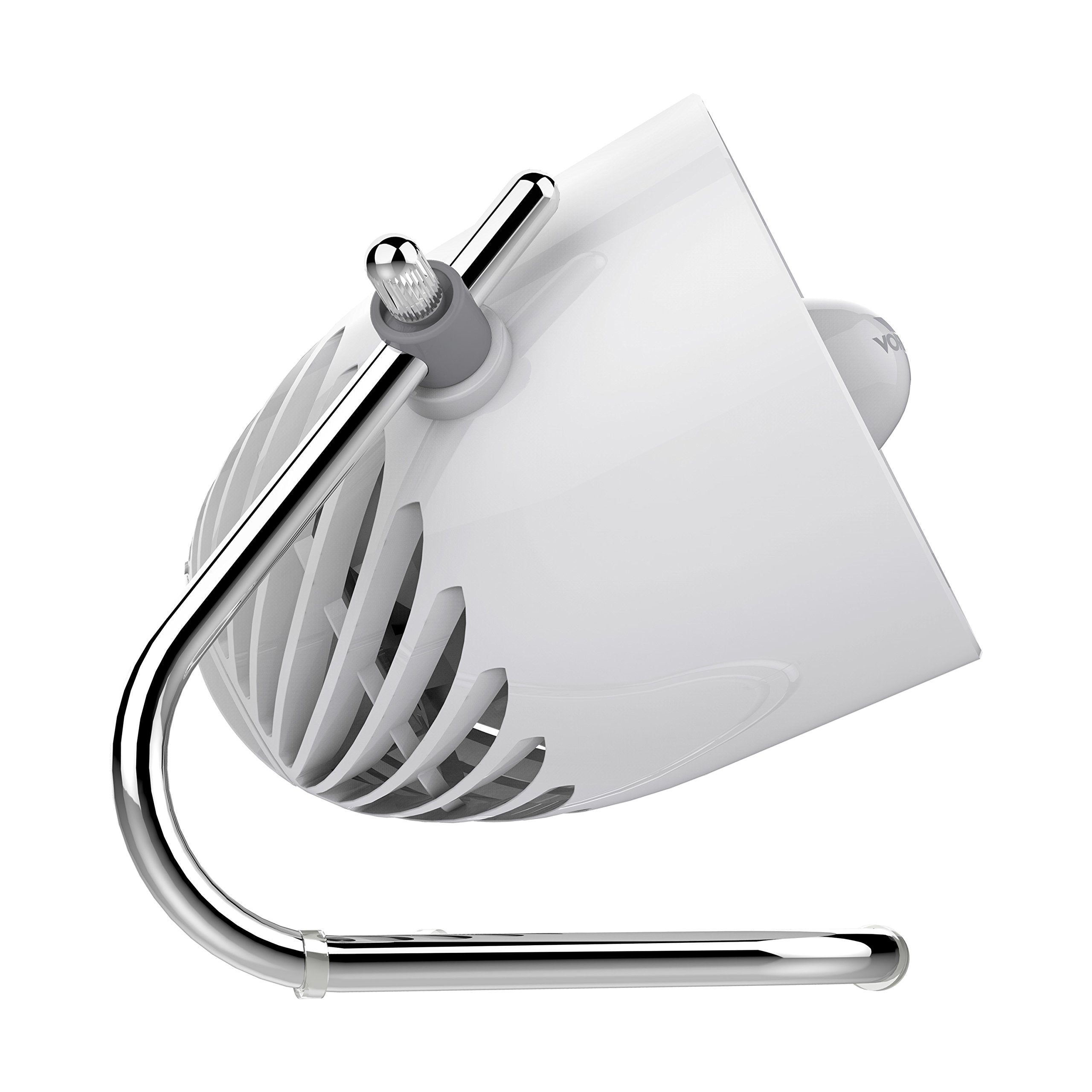 Vornado Pivot Personal Air Circulator, Portable, Desk Fan, Electric, Ice White