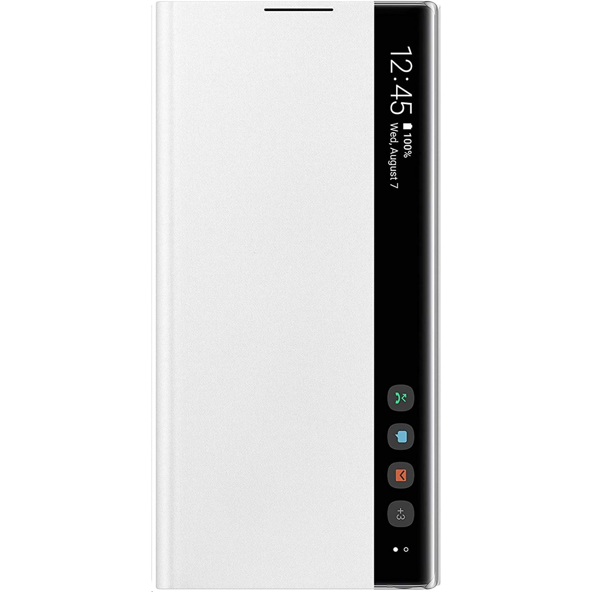 Samsung Galaxy Note10 Case, S-View Flip Cover - White (US Version with Warranty) - EF-ZN970CWEGUS