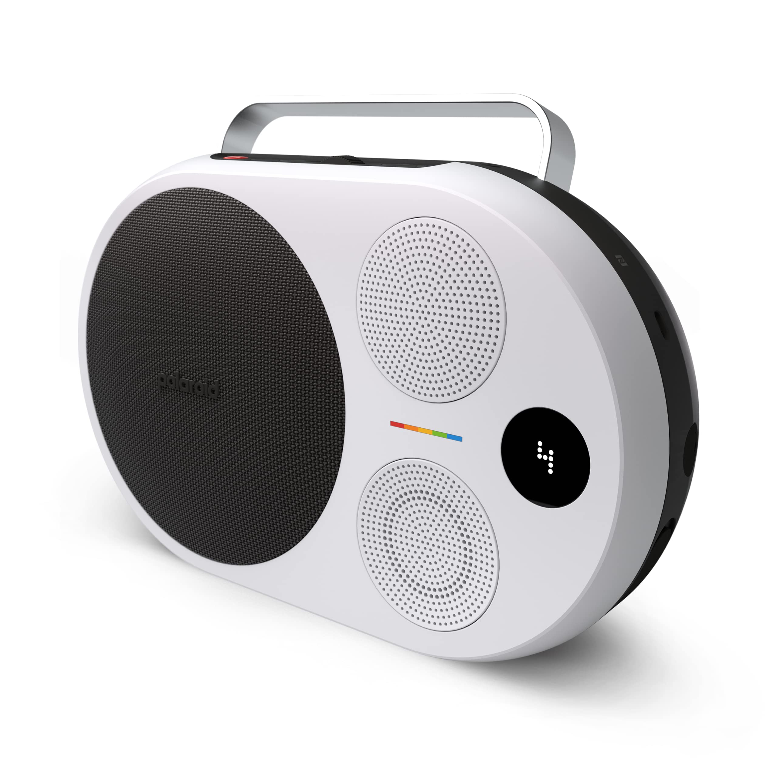 Polaroid P4 Music Player (Black)  Powerful Large Room Wireless Bluetooth Speaker Rechargeable with Dual Stereo Pairing