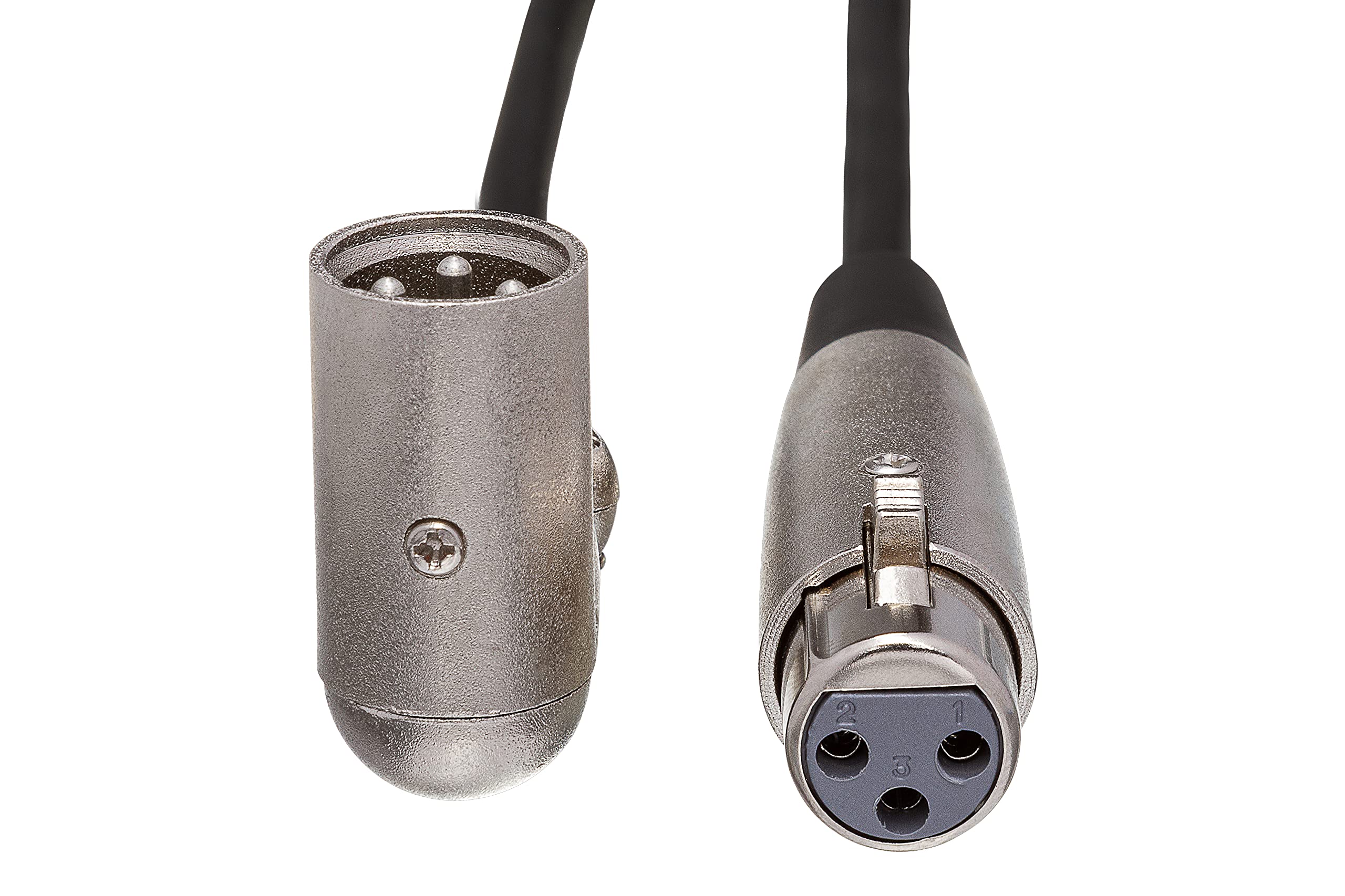 Hosa Xrr-125 Balanced Interconnect Cable With Angled Xlr Male End - 25 Foot