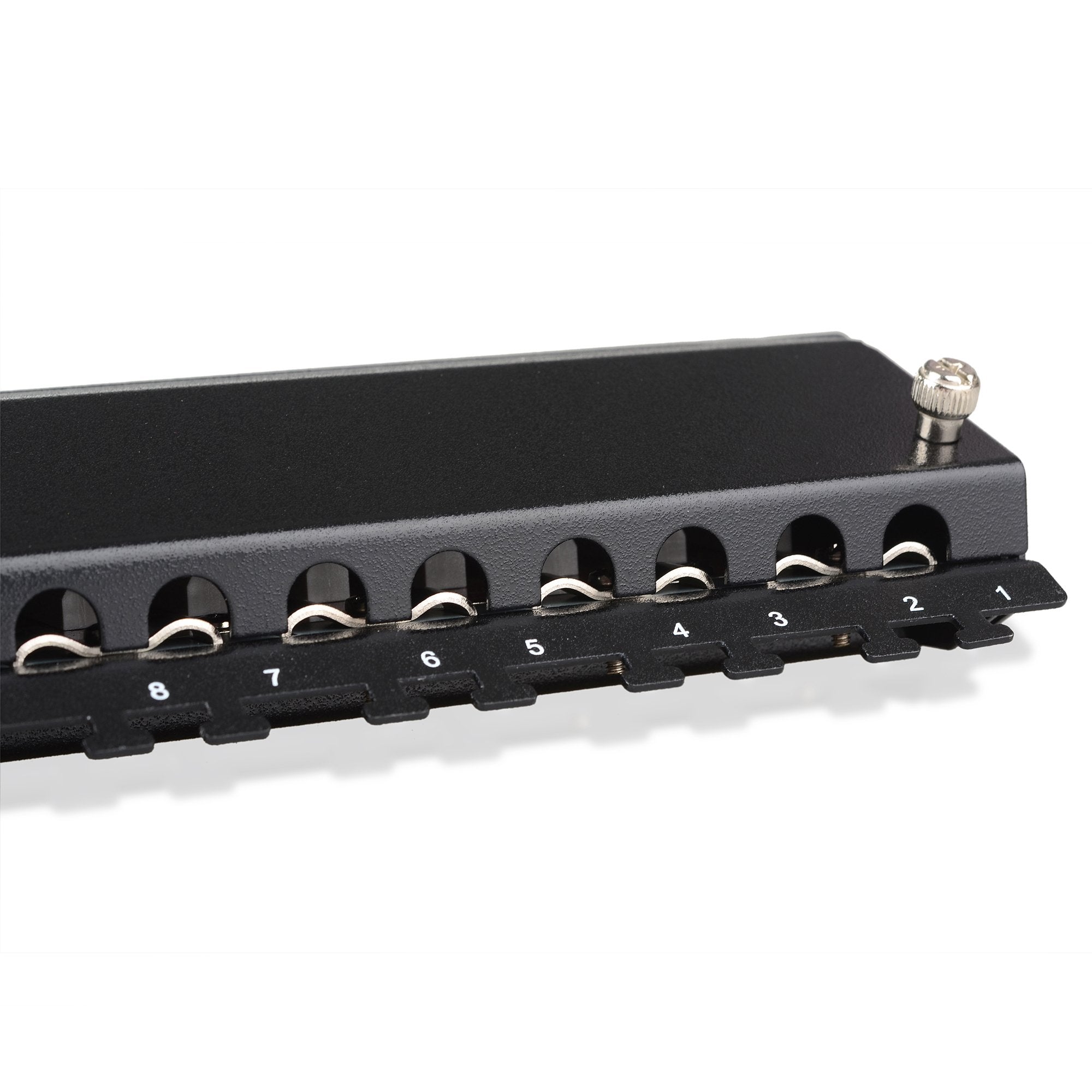 Cable Matters Rackmount or Wall Mount 24 Port Shielded RJ45 Patch Panel with Jack Shutter