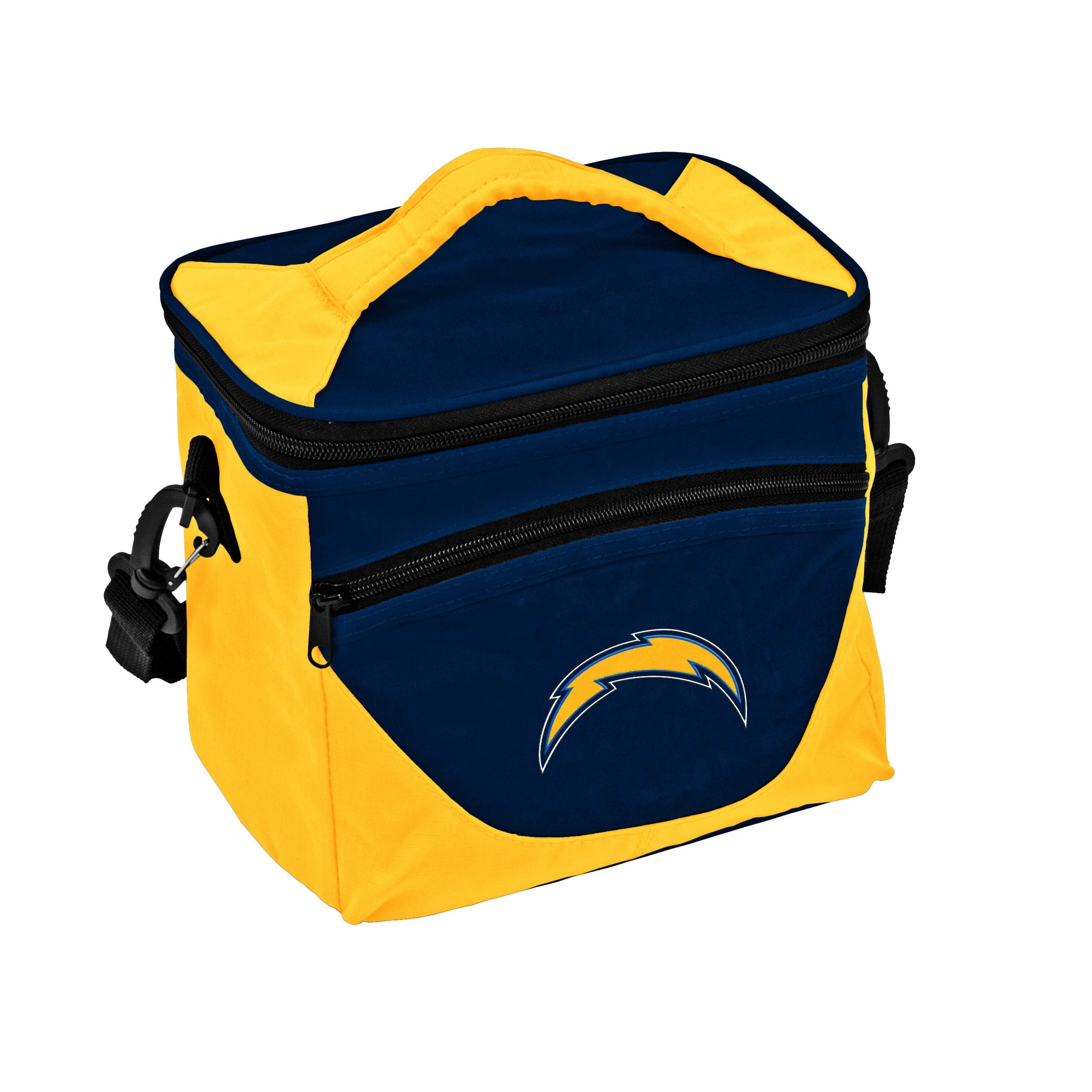 Logo Brands Officially Licensed NFL Los Angeles Chargers Unisex Halftime Lunch Cooler, One Size, Team Color
