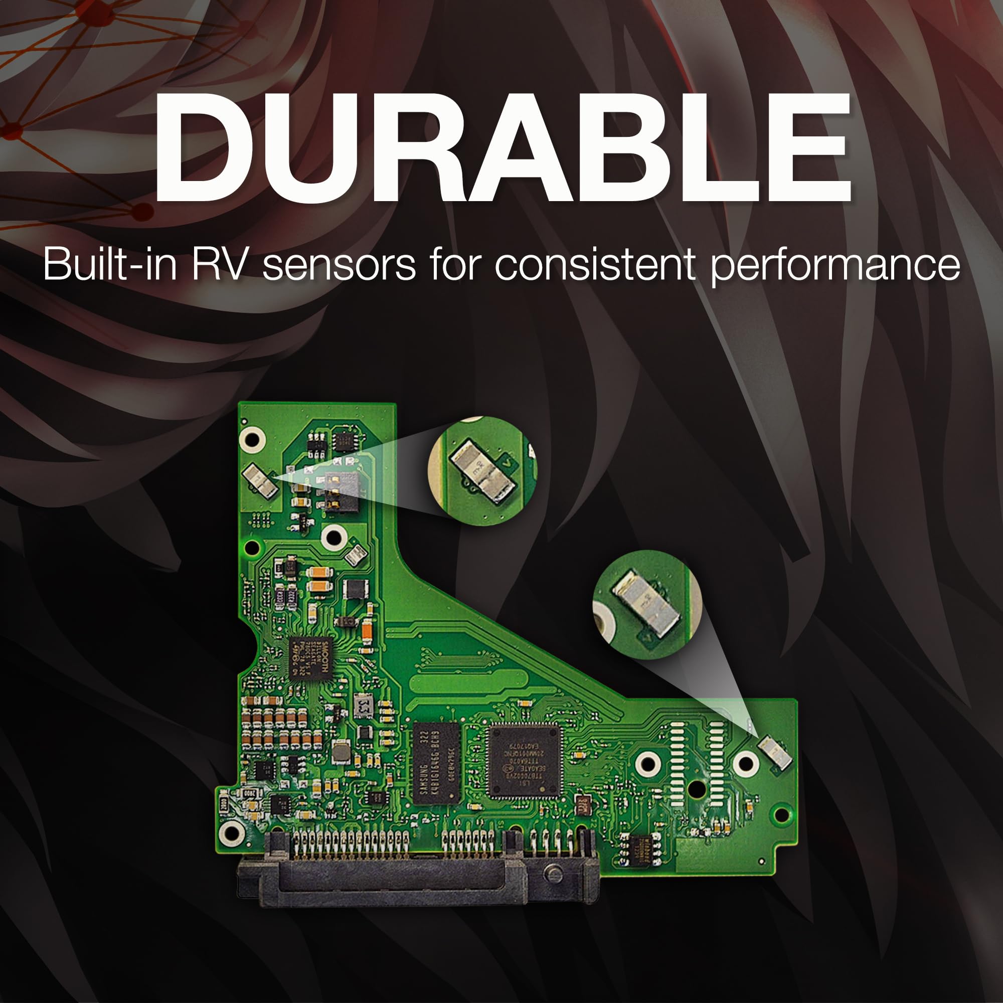 Seagate IronWolf 12TB NAS Internal Hard Drive HDD � CMR 3.5 Inch SATA 6Gb/s 7200 RPM 256MB Cache for RAID Network Attached Storage (ST12000VNZ008/ST12000VN0008)