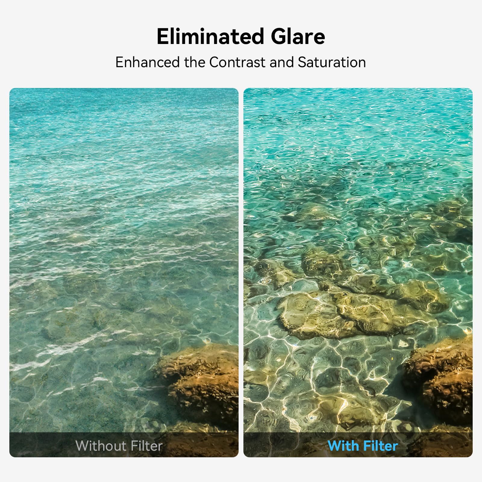 Smallrig 52Mm Magnetic Circular Polarizers Filter, Hd Optical Glass 28 Layer Multi Nano Coated Circular Polarizing Filter Magnet