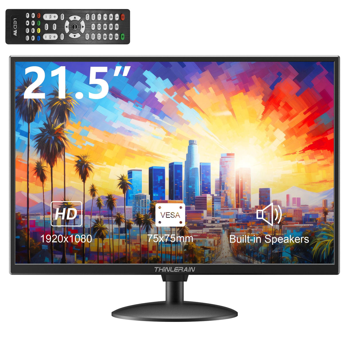 Thinlerain 19 Inch Computer Monitor 1440X900 Pc Monitor With Hdmi Vga ...